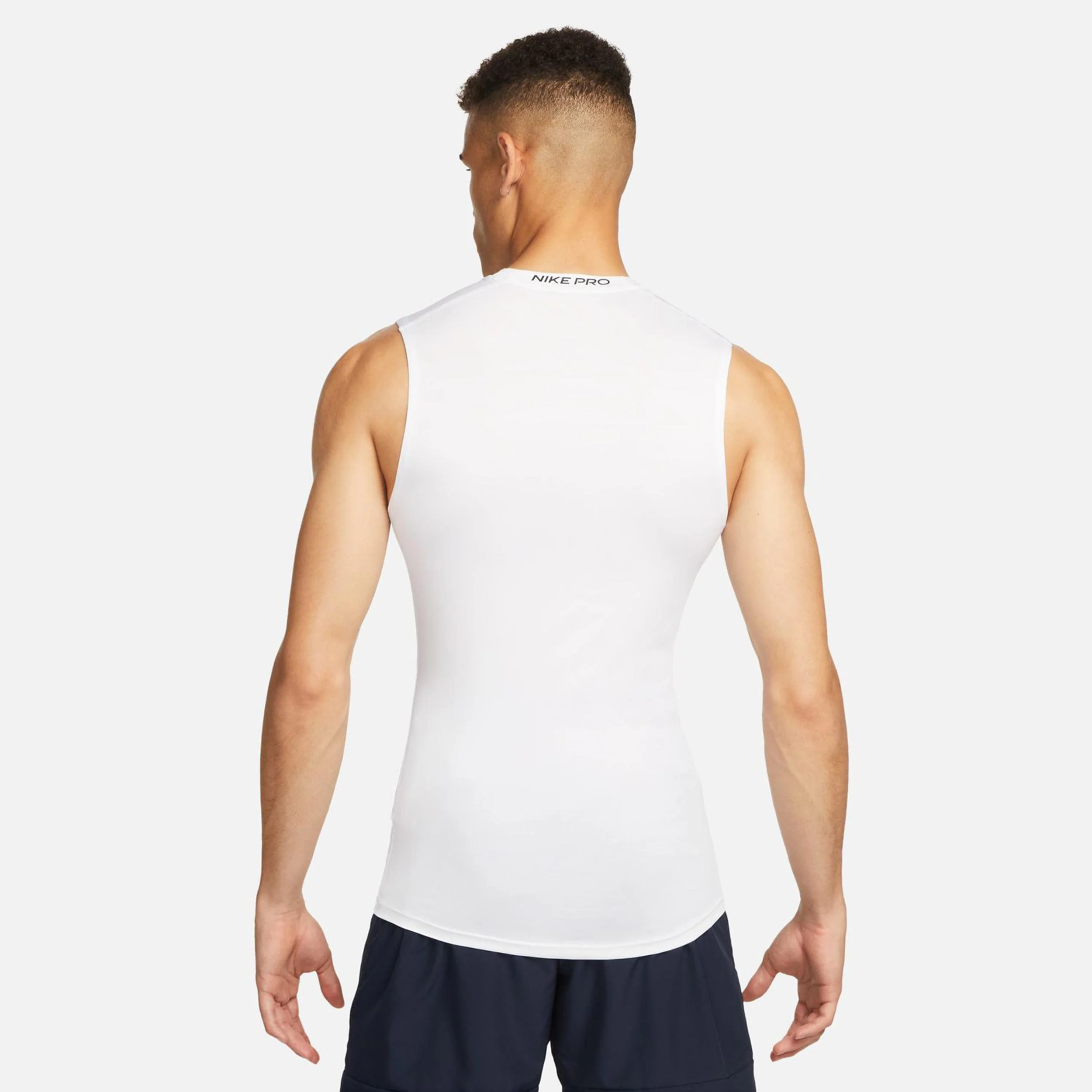 Dri-Fit Pro Tight Fitness Débardeur Tank Top Hommes-Blanc - Image 6