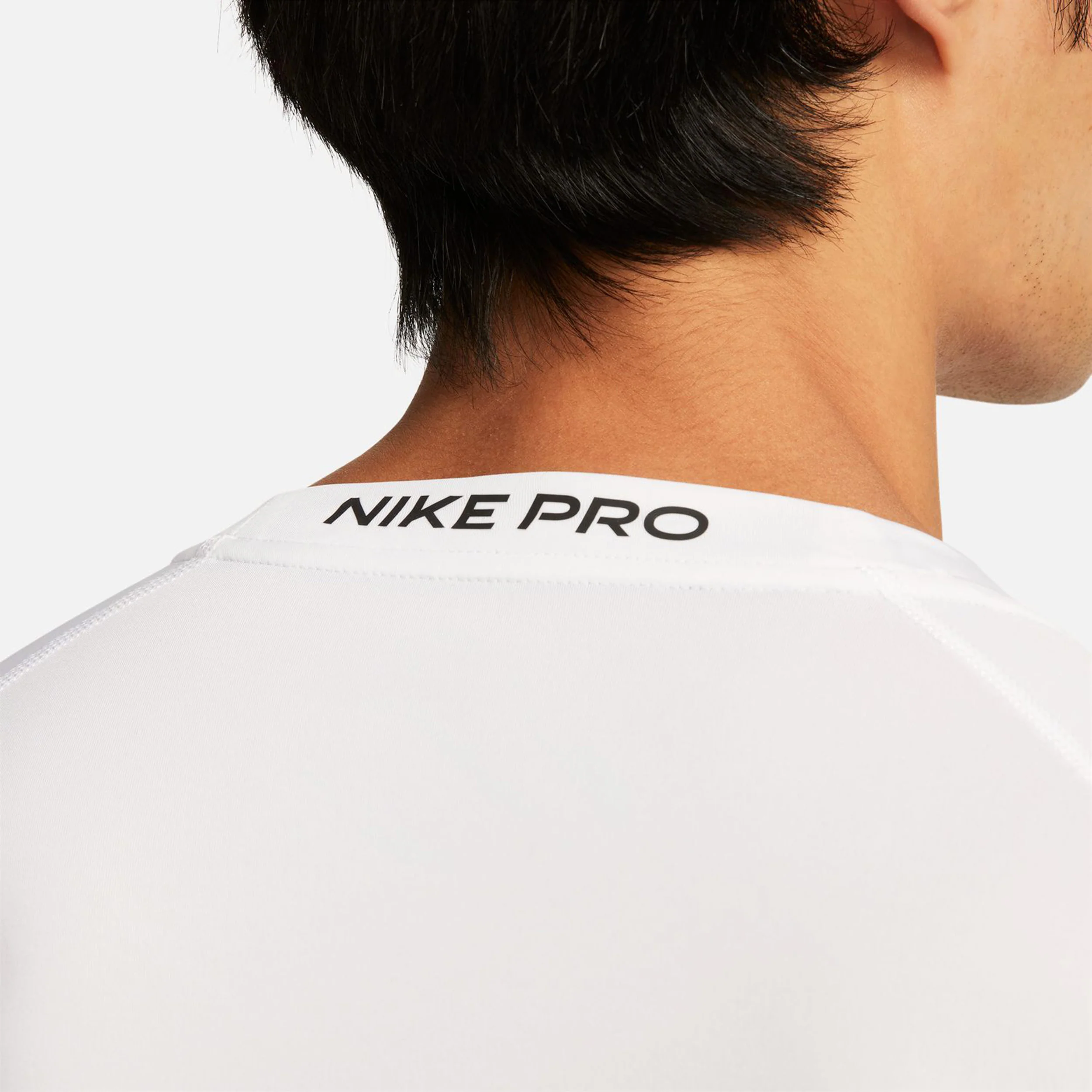 Dri-Fit Pro Tight Fitness T-shirt Hommes-Blanc,Noir - Image 4