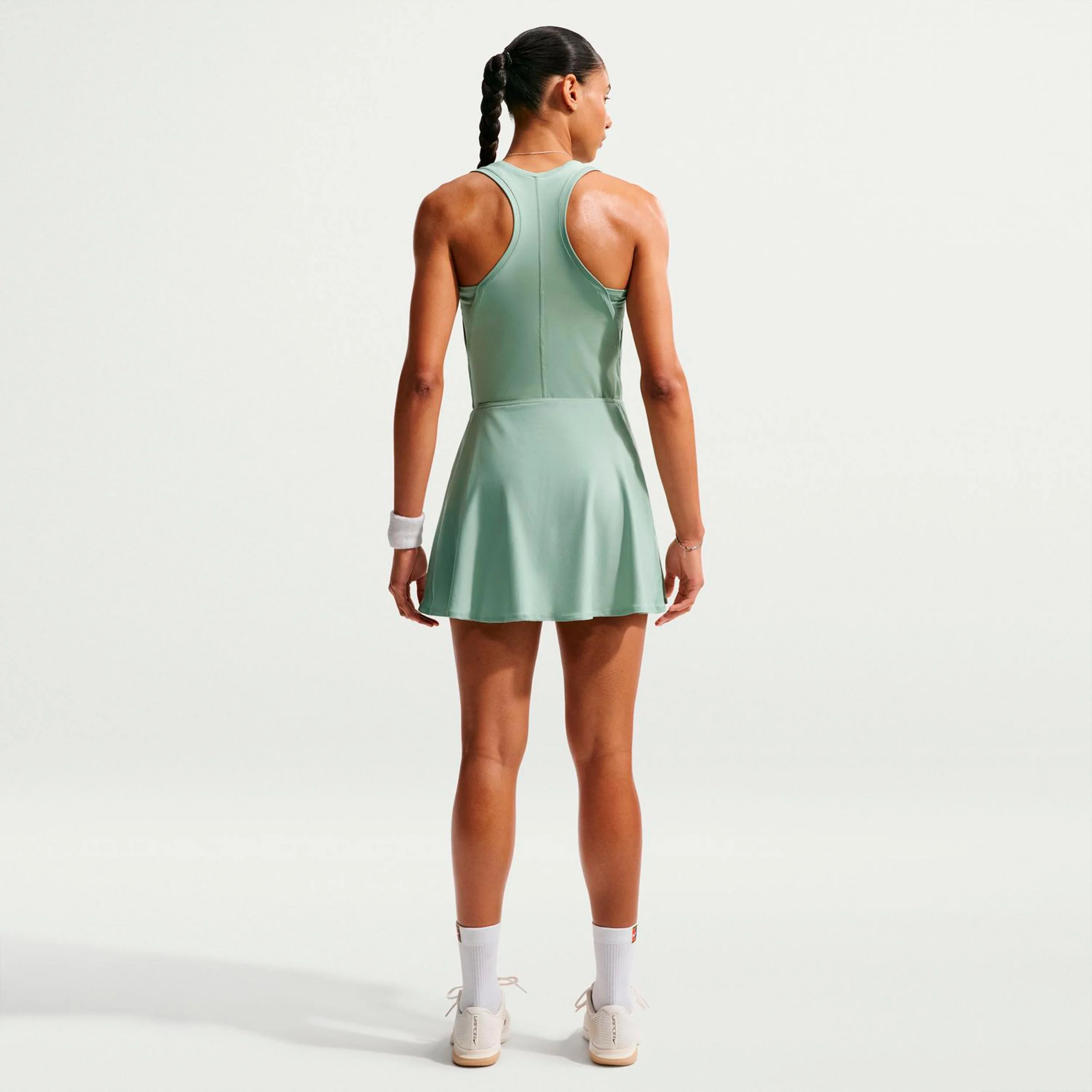 Dri-FIT Victory Jupe Femmes - vert gris, blanc - Image 3