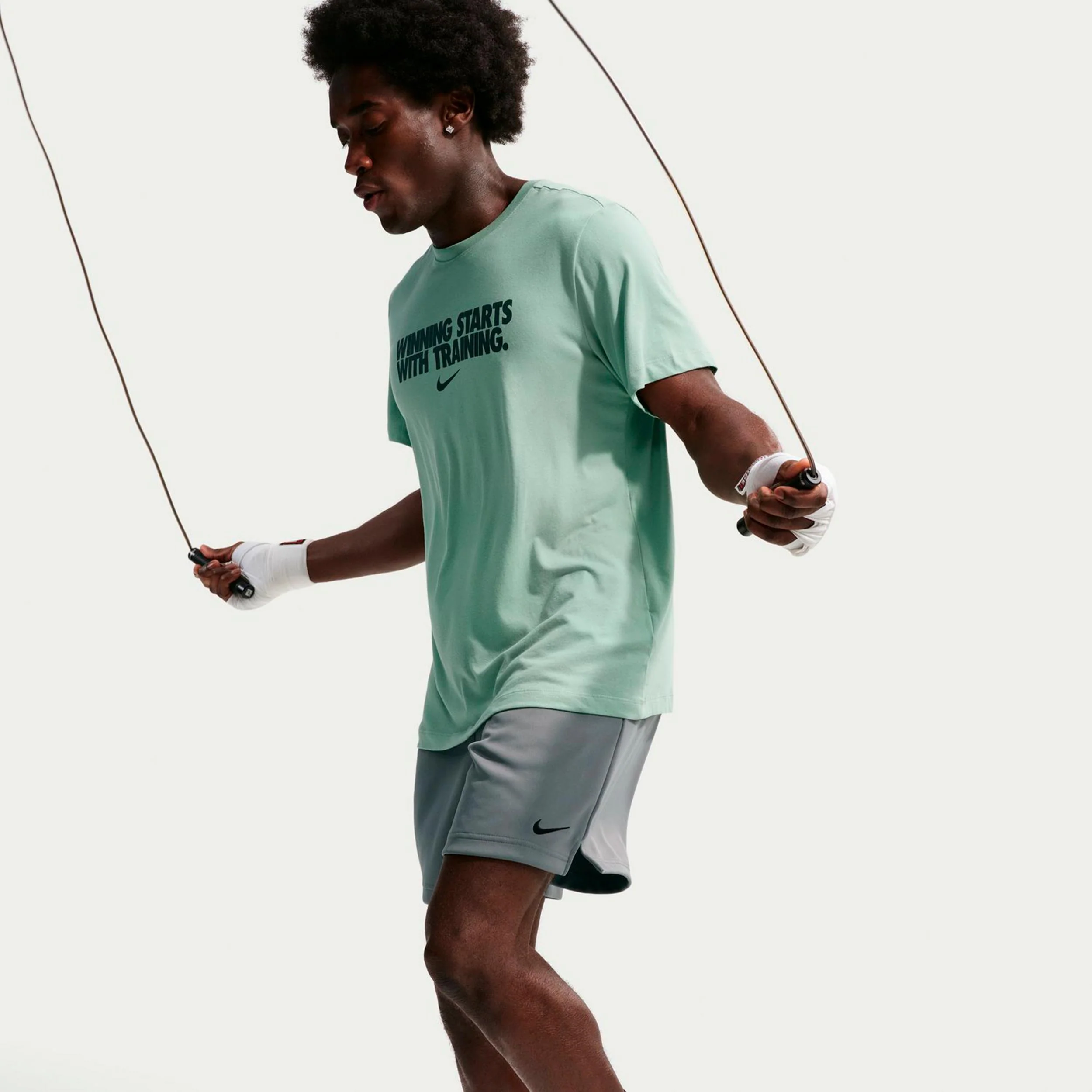 Dri-Fit Winning T-shirt Hommes - vert gris, gris - Image 5