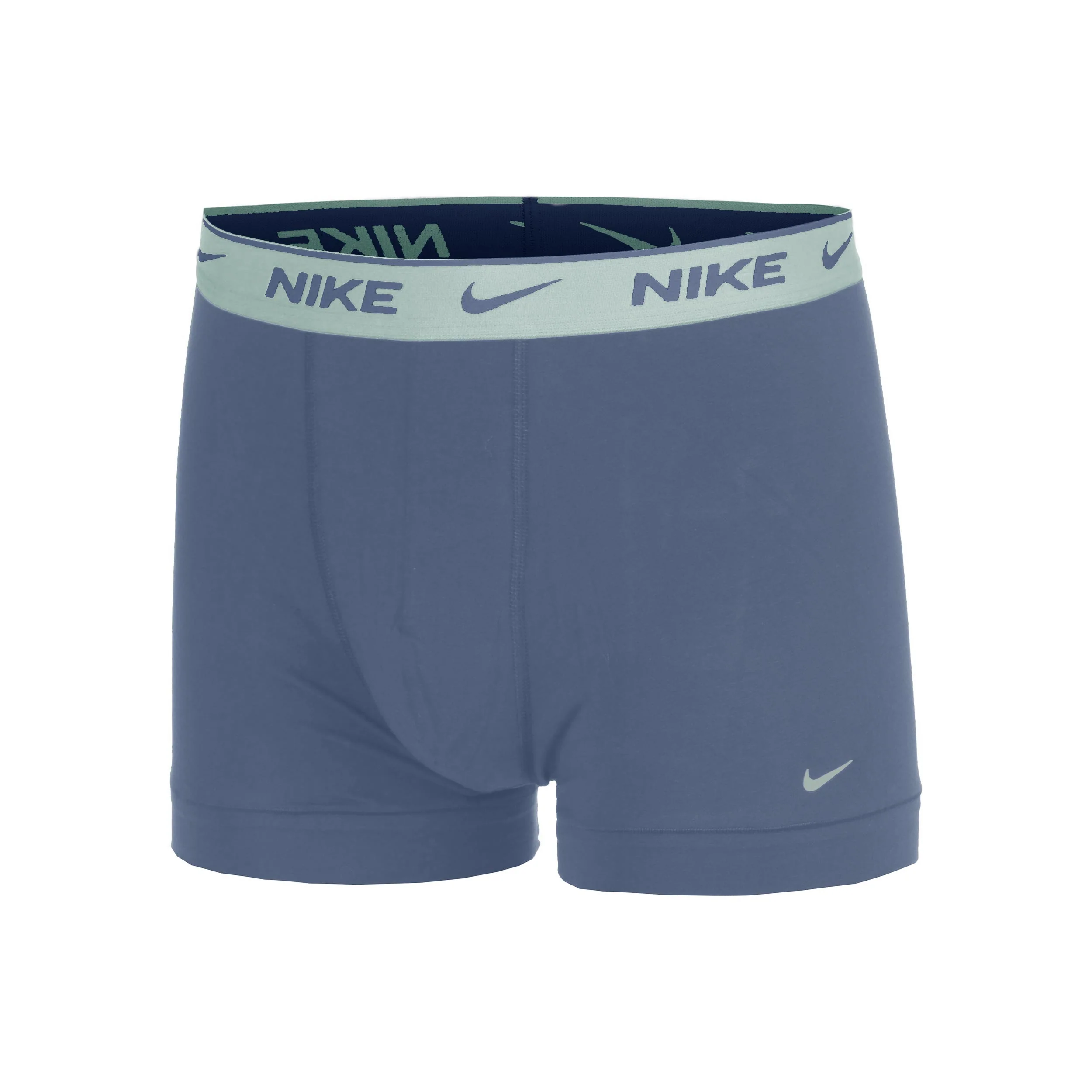 Essential Cotton Stretch Trunk Caleçon Pack de 3 Hommes - bleu, orange - Image 5