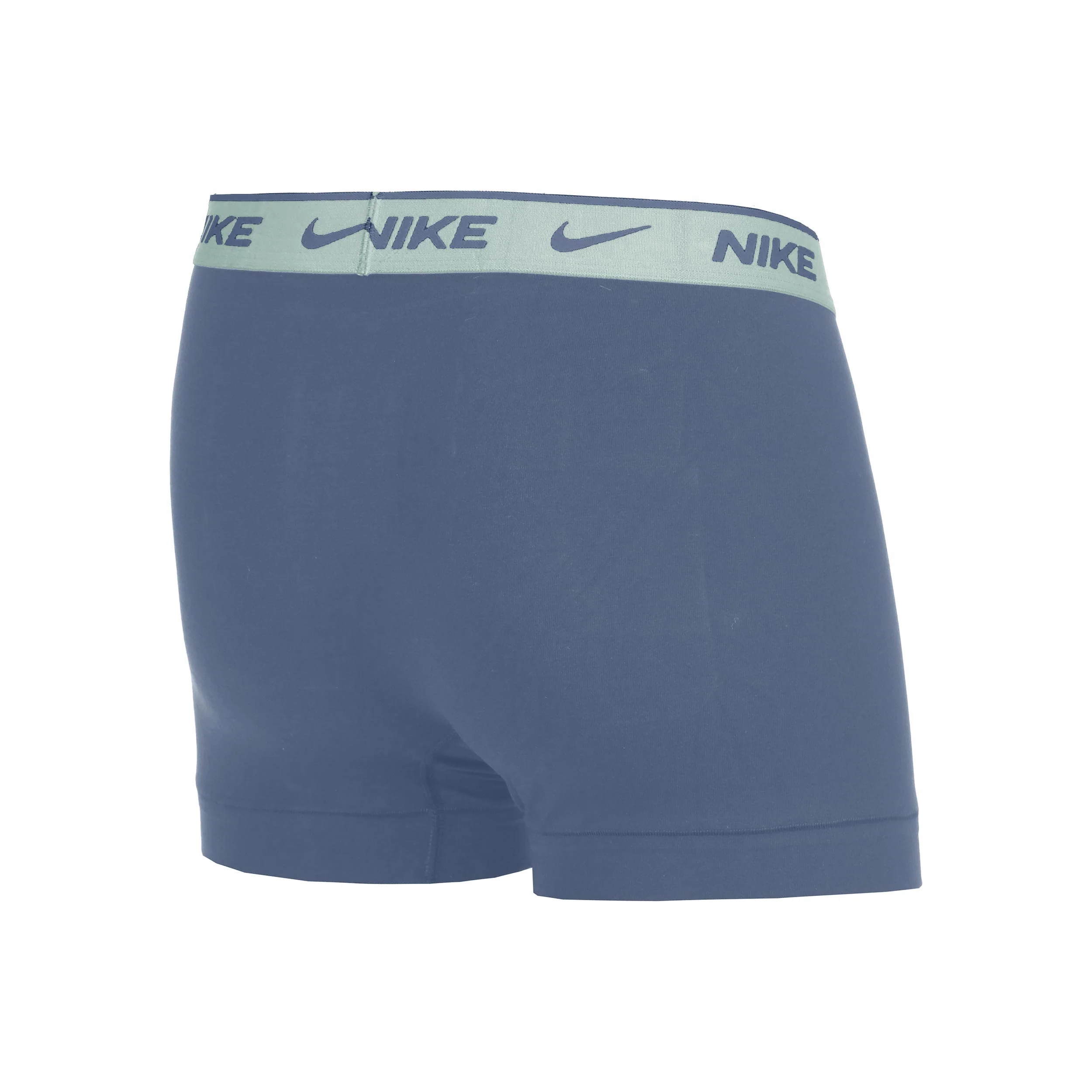 Essential Cotton Stretch Trunk Caleçon Pack de 3 Hommes - bleu, orange - Image 6