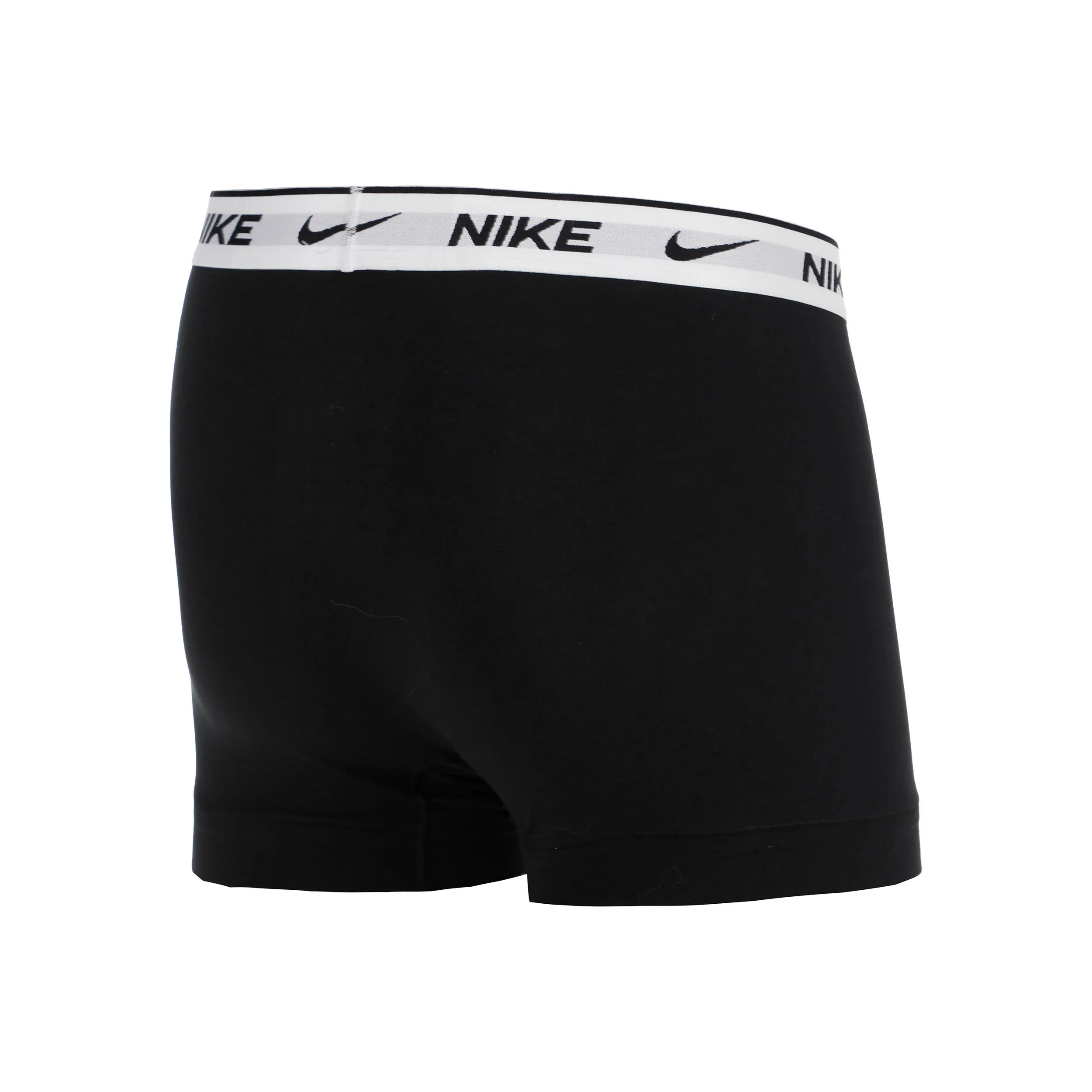 Essential Cotton Stretch Trunk Caleçon Pack de 3 Hommes - noir, blanc - Image 4