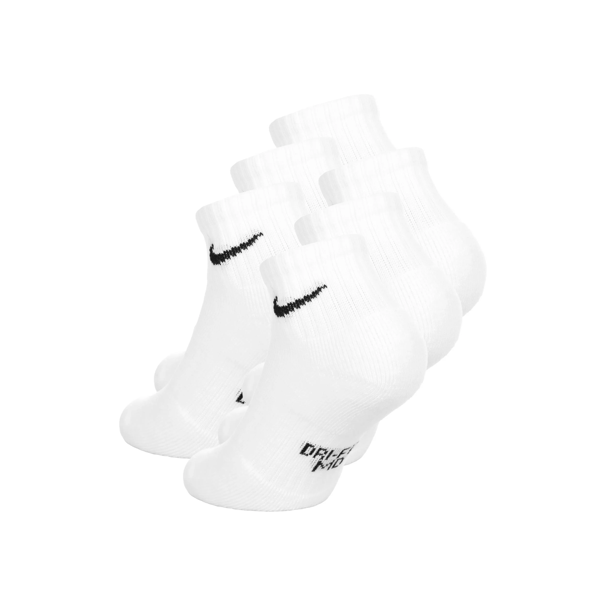 Everyday Ankle Chaussettes de tennis Pack de 6 Enfants - blanc, noir - Image 2