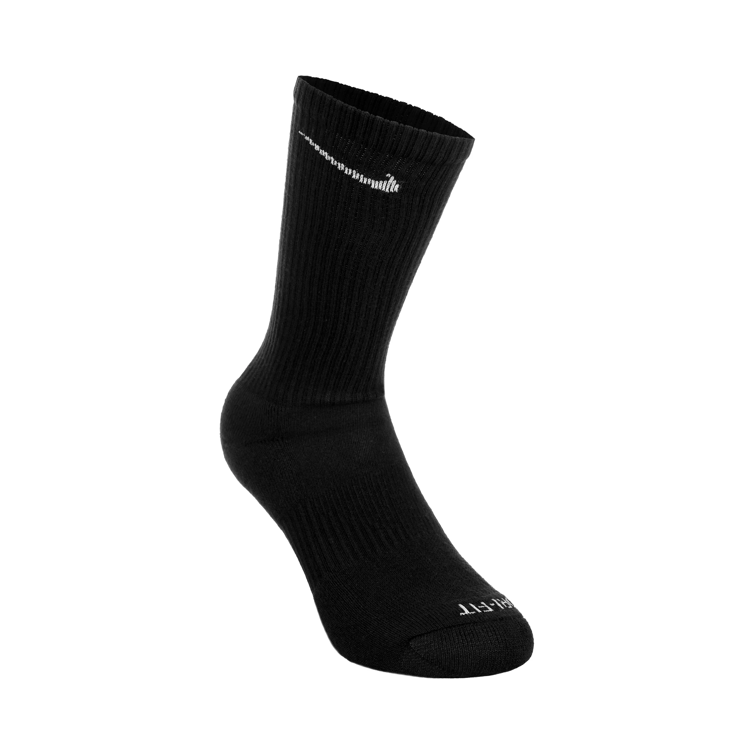 Everyday Plus Cushioned Chaussettes de tennis Pack de 3 Unisex - noir - Image 3