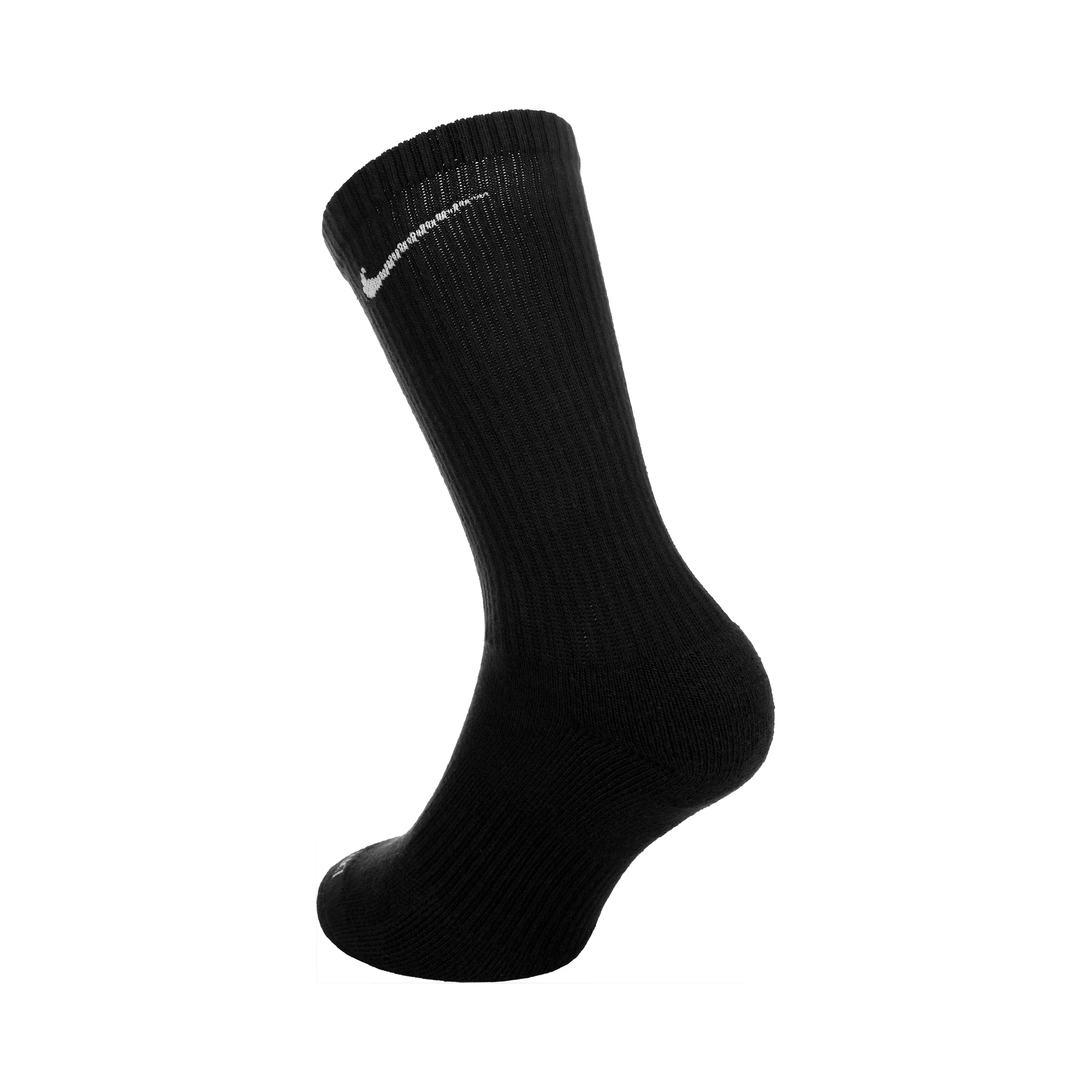 Everyday Plus Cushioned Chaussettes de tennis Pack de 3 Unisex - noir - Image 4