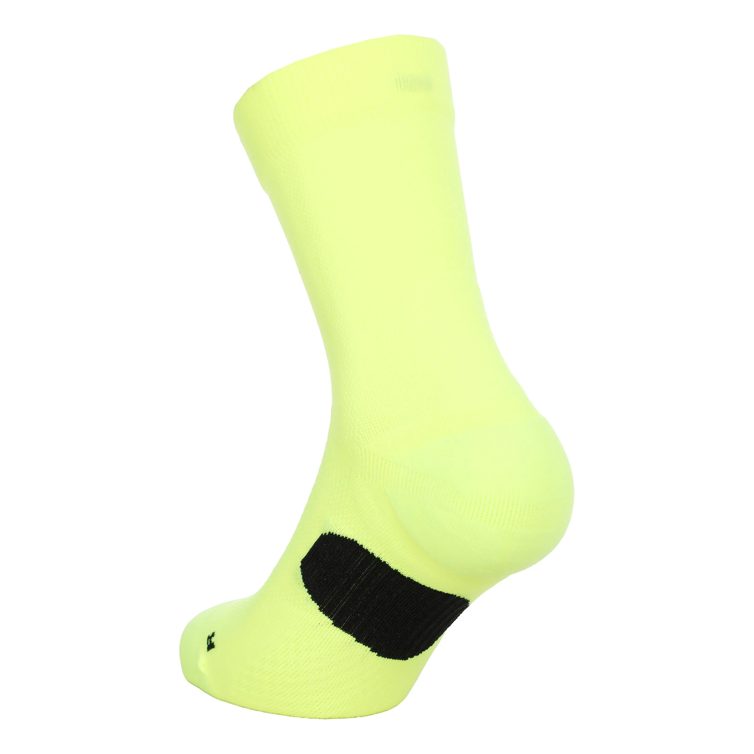 Fast Midweight Crew Chaussettes De Running-Jaune,Noir - Image 2