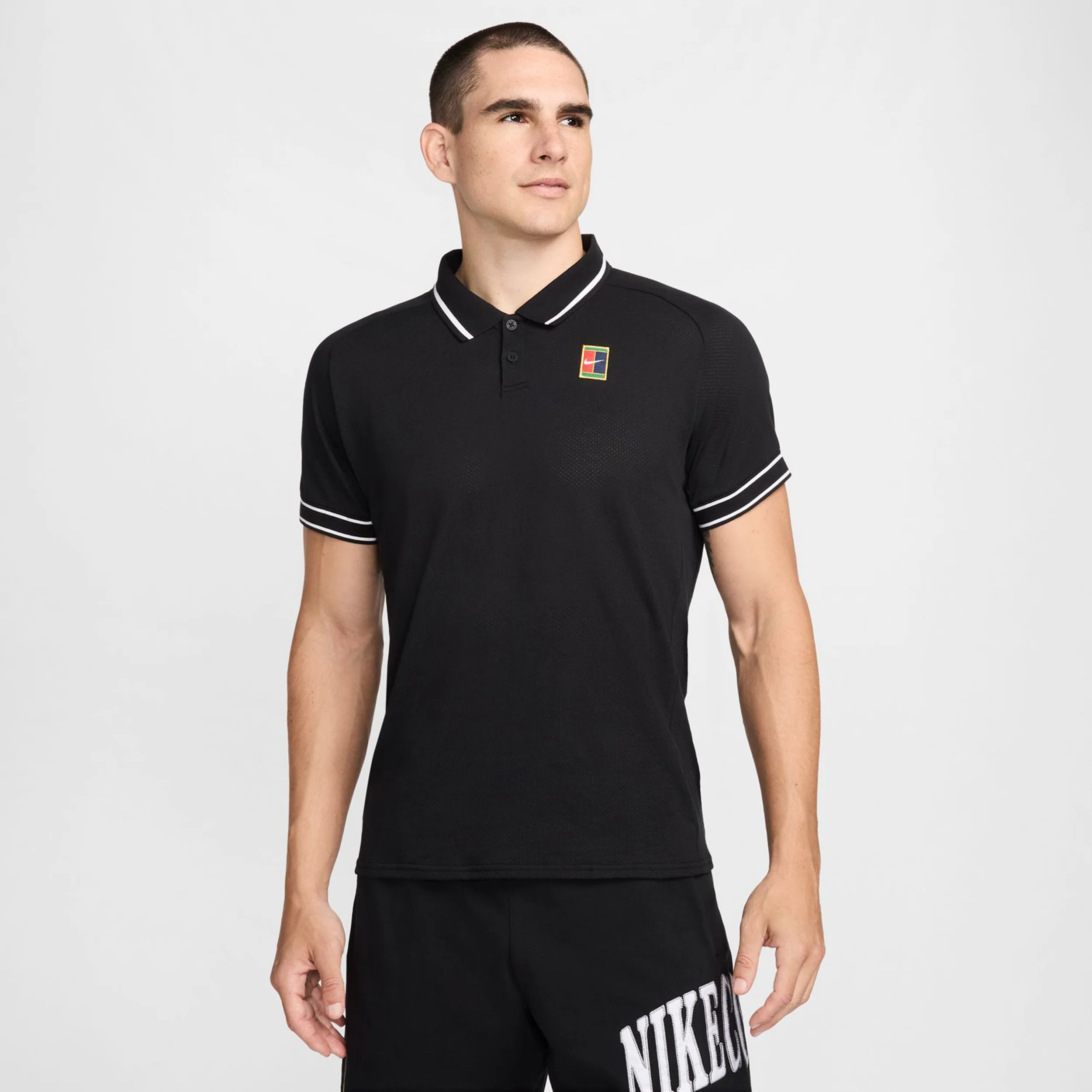 Heritage Polo Hommes-Noir - Image 4