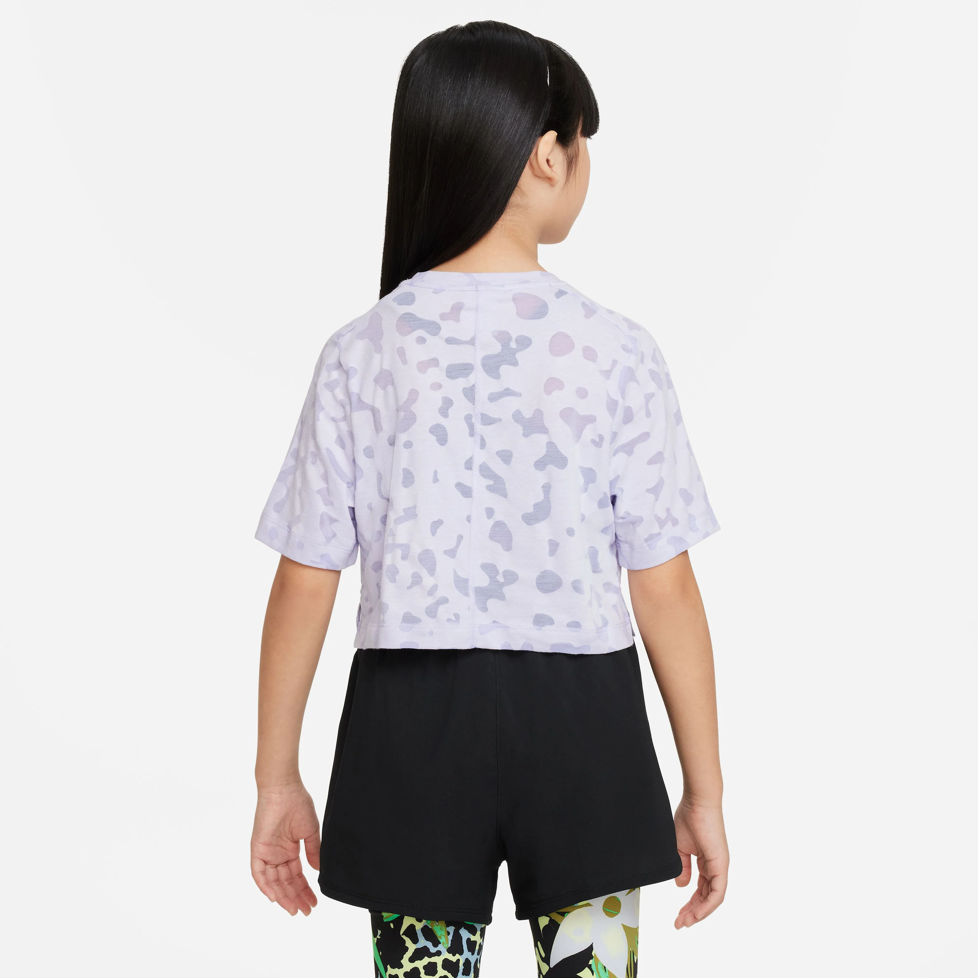 One AOB Maillot De Course Filles-Blanc,Lilas - Image 5