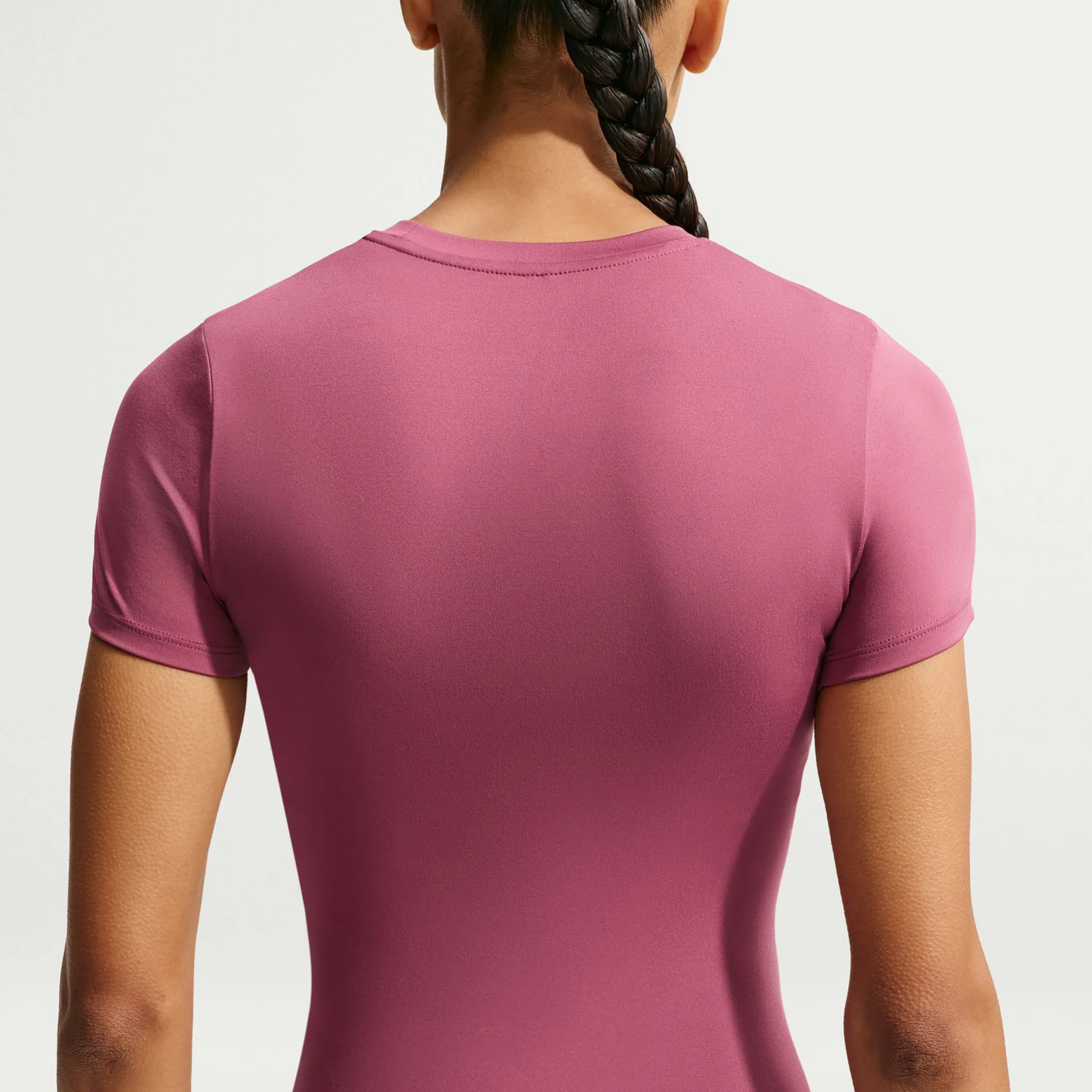 One Fitted T-shirt Femmes - mauve - Image 4