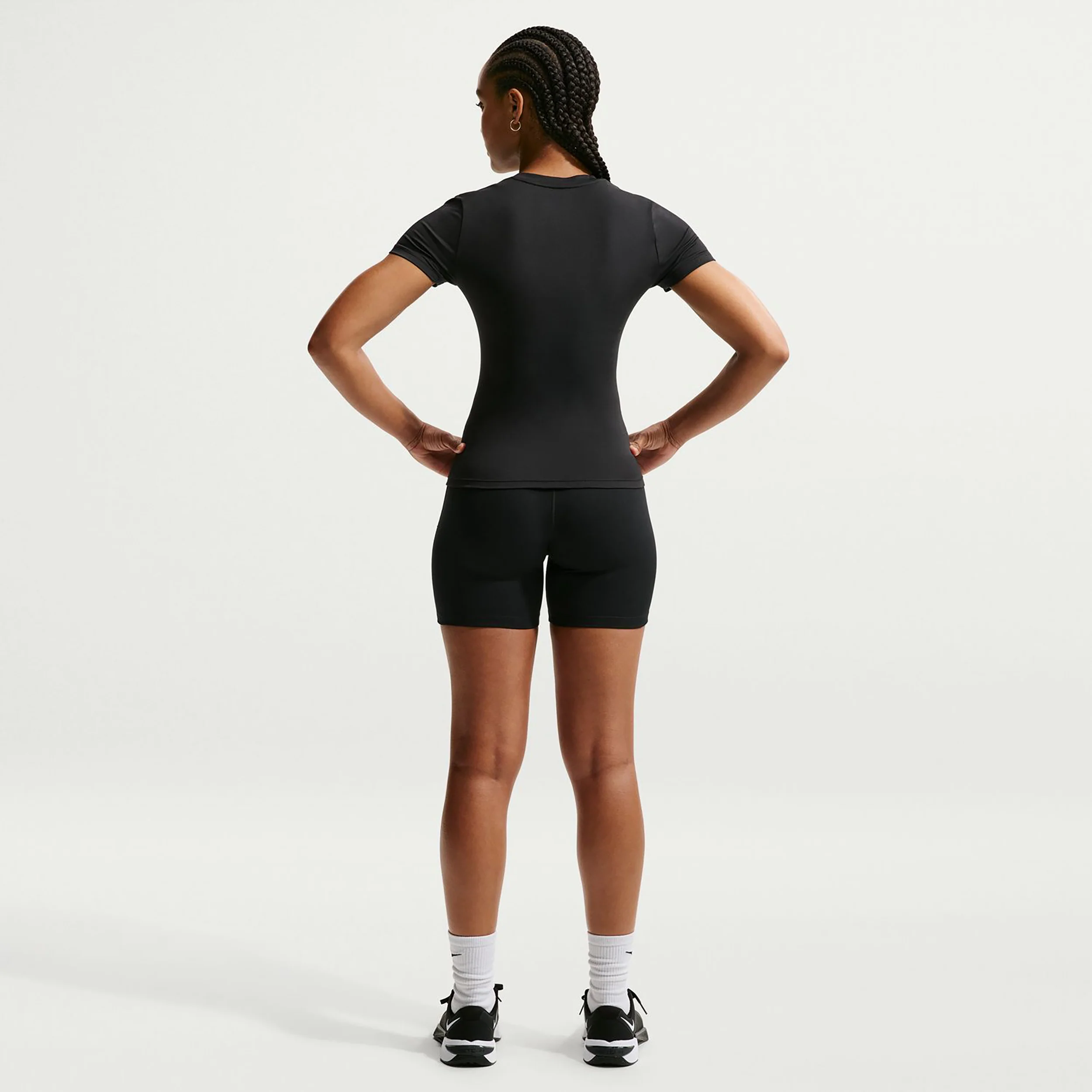 One Fitted T-shirt Femmes - noir - Image 2