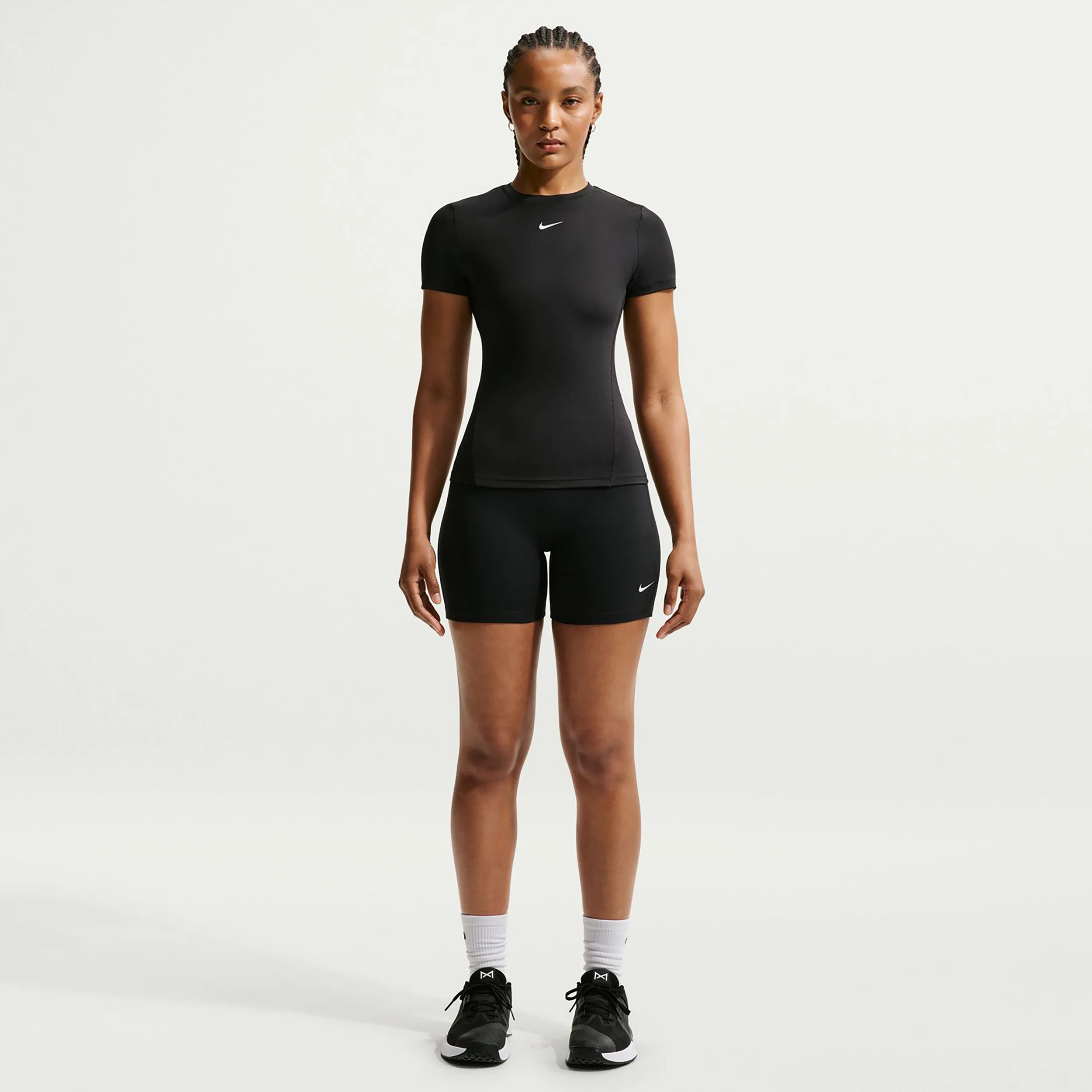 One Fitted T-shirt Femmes - noir - Image 3