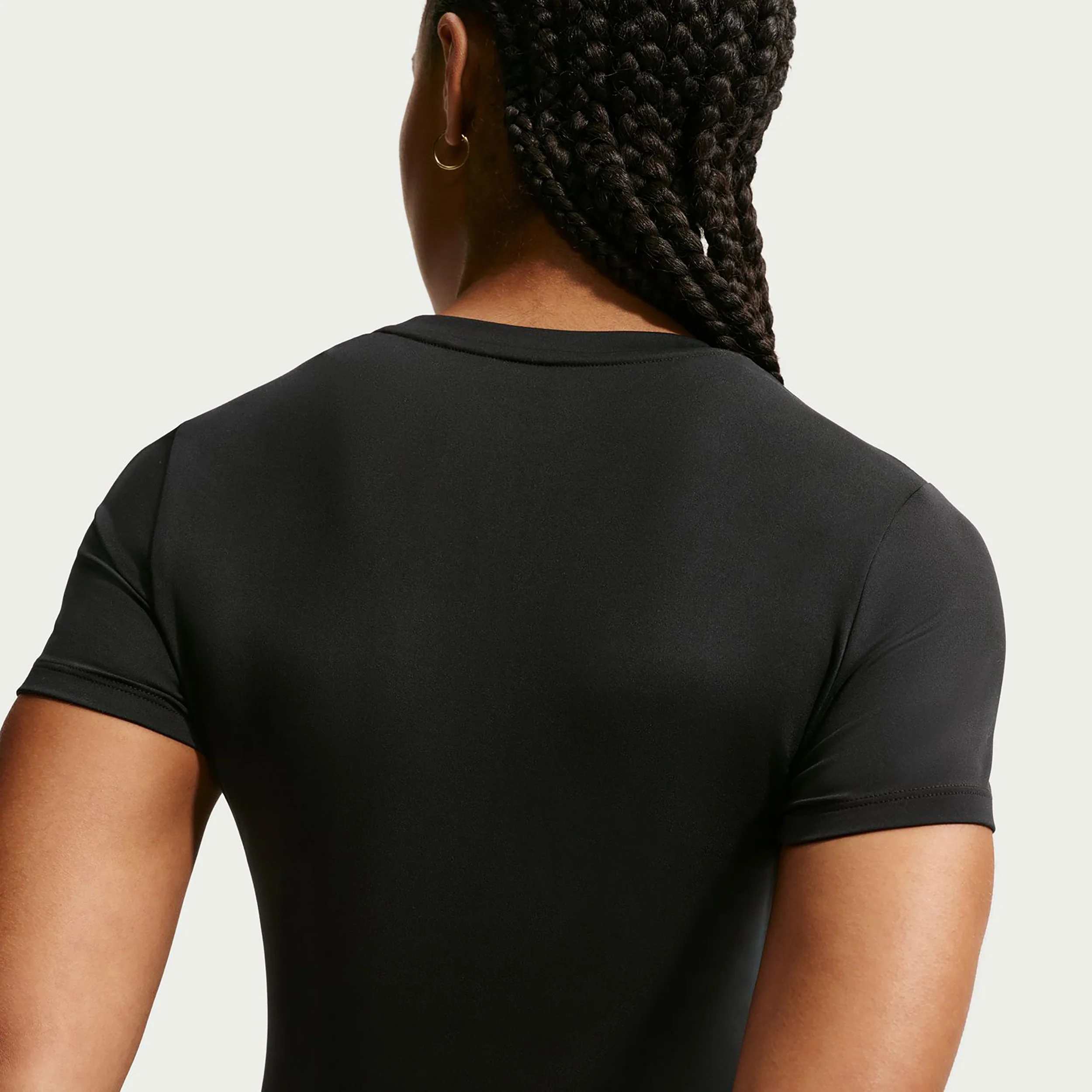One Fitted T-shirt Femmes - noir - Image 4