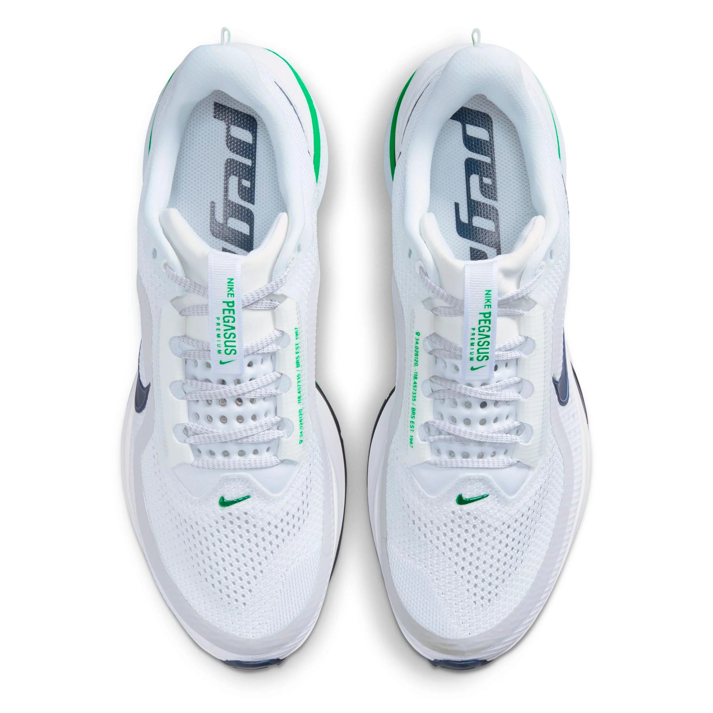 Pegasus Premium Chaussure de running sans stabilisateurs Hommes - blanc, bleu foncé - Image 3