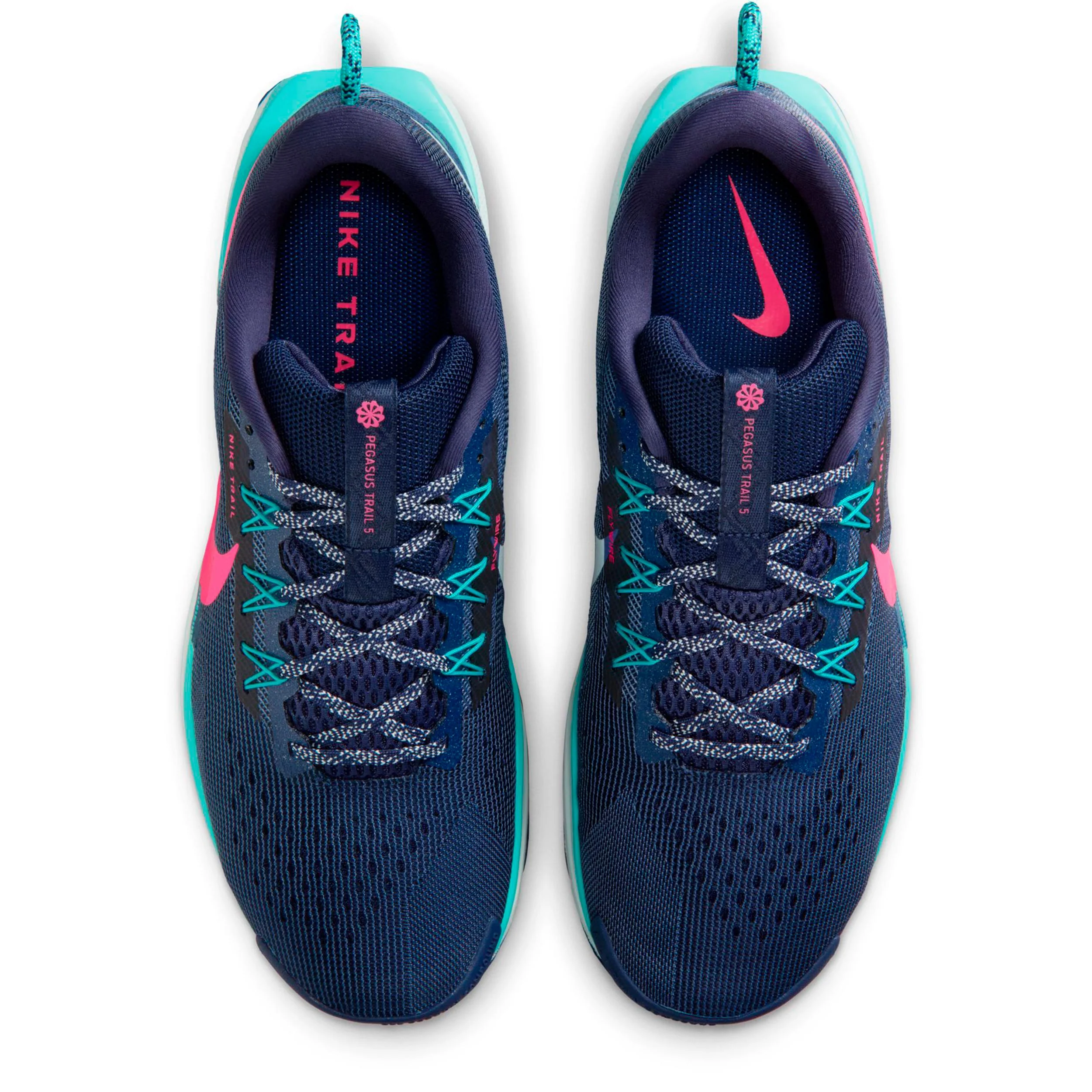 Pegasus Trail 5 Chaussure trail Hommes - bleu foncé, pink - Image 3