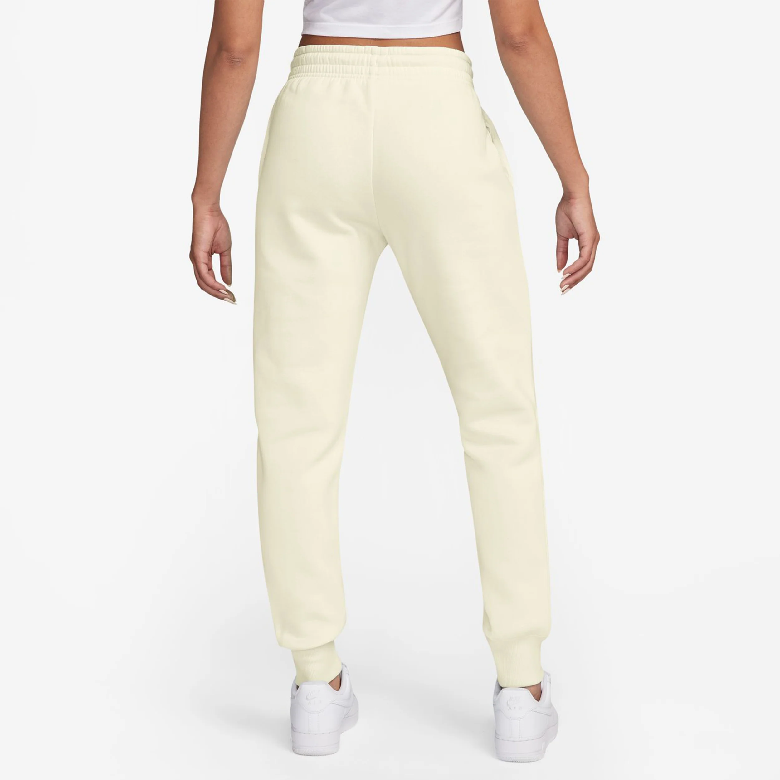 Phoenix Fleece Pantalon Survêtement Femmes-Crème,Noir - Image 6