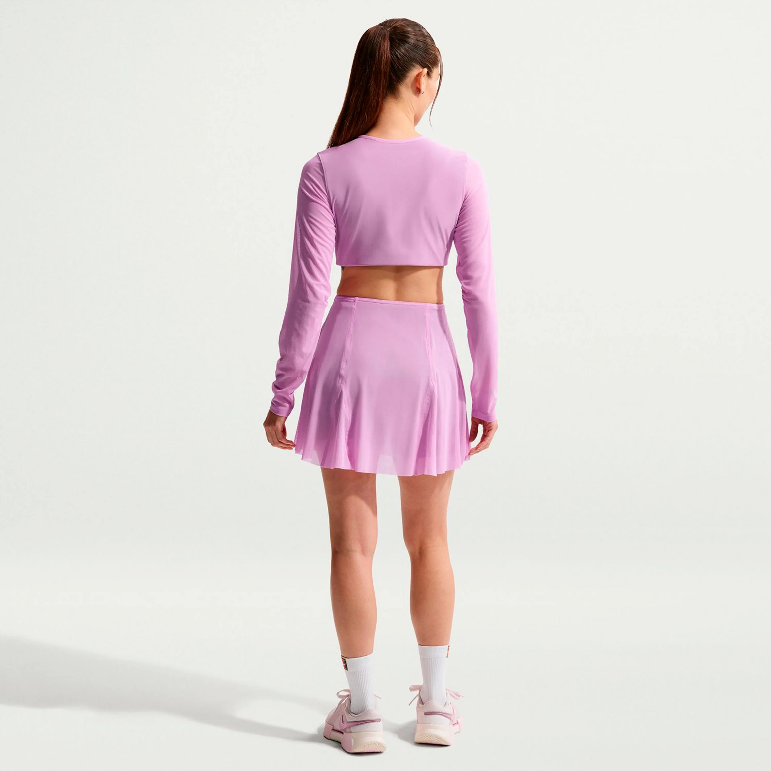 Qinwen Zheng Court Slam High Rise Jupe Femmes-violet - Image 6