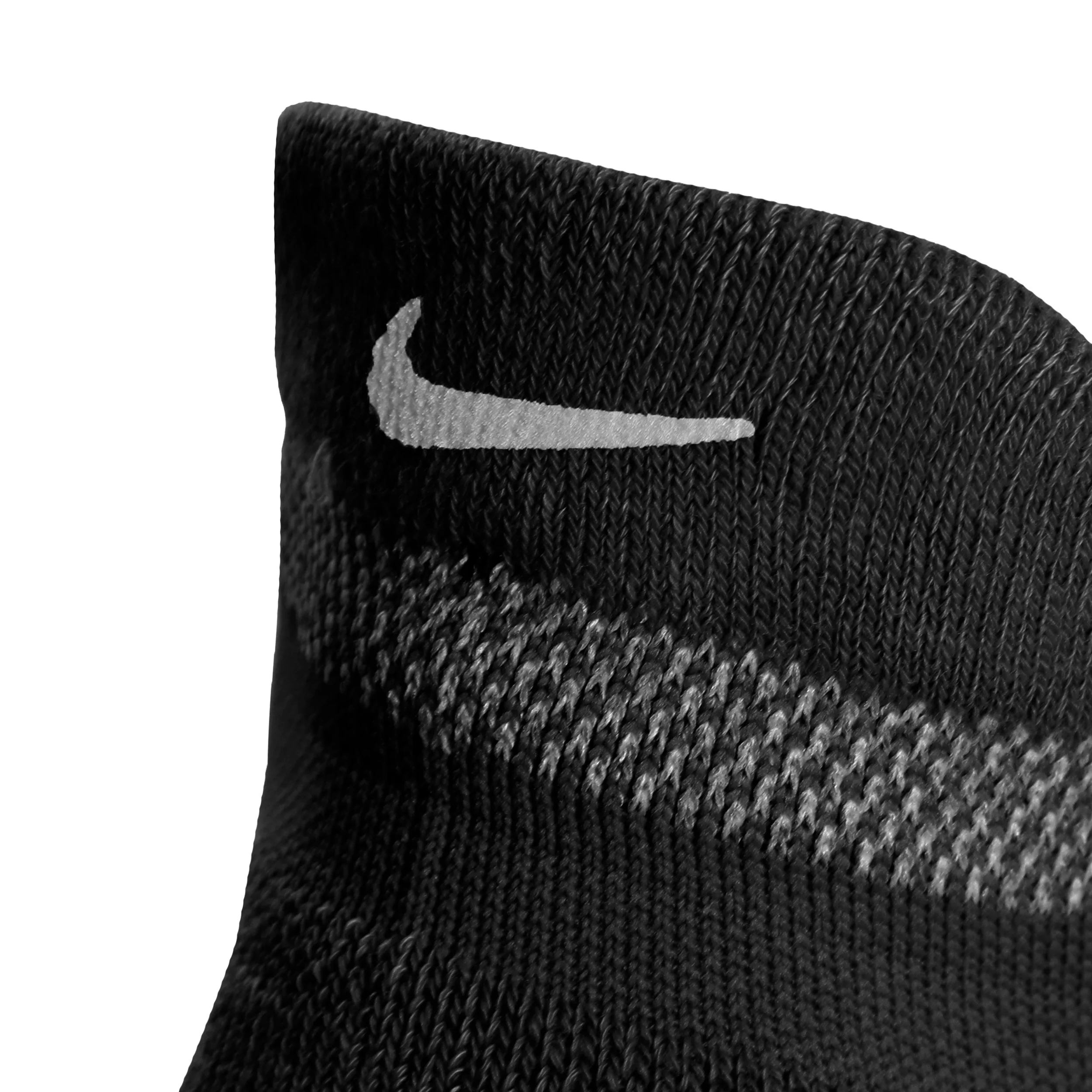 Spark Cushioned No-Show Running Chaussettes De Running-Noir,Gris - Image 3