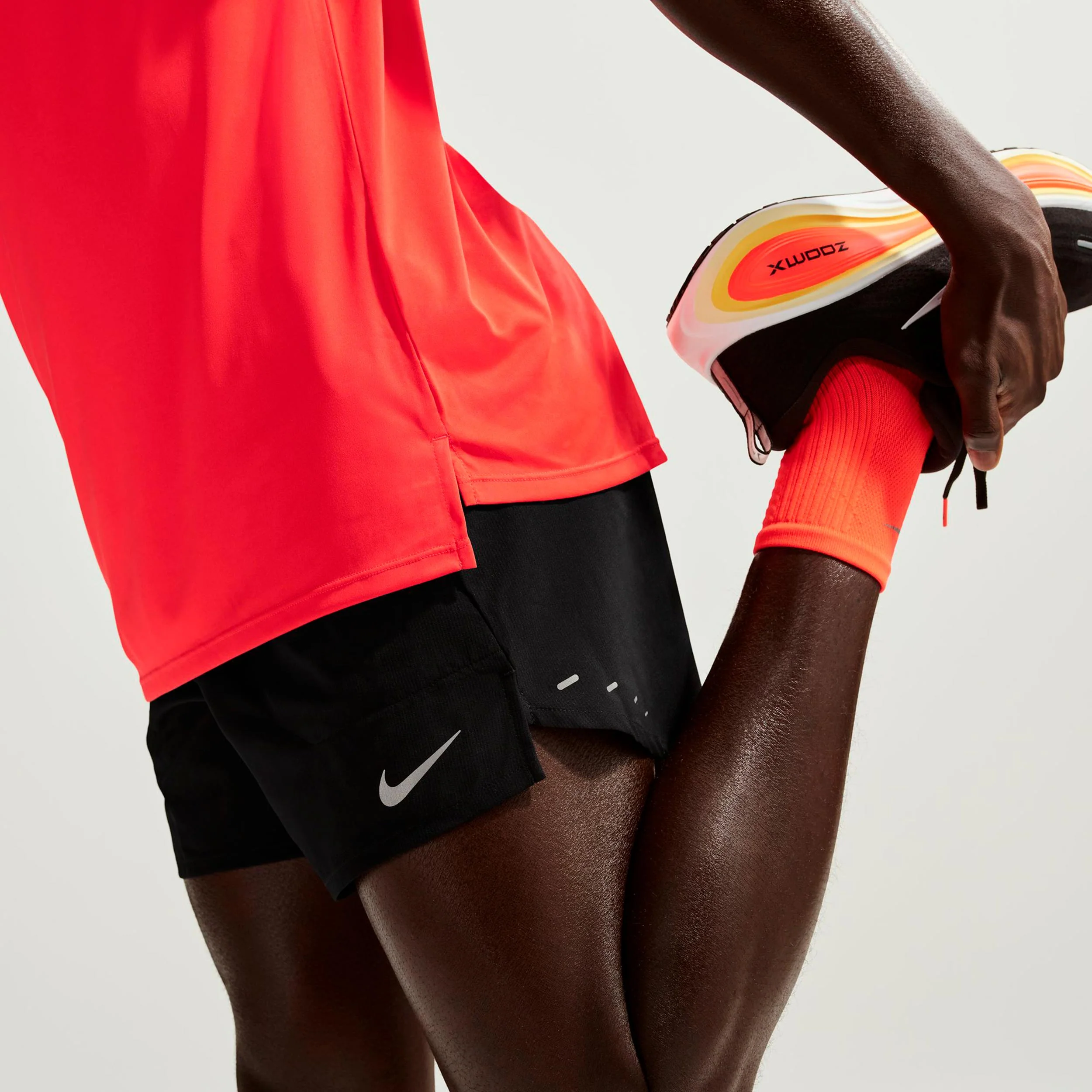 STRIDE 5IN Short de running Hommes - noir, argent - Image 5