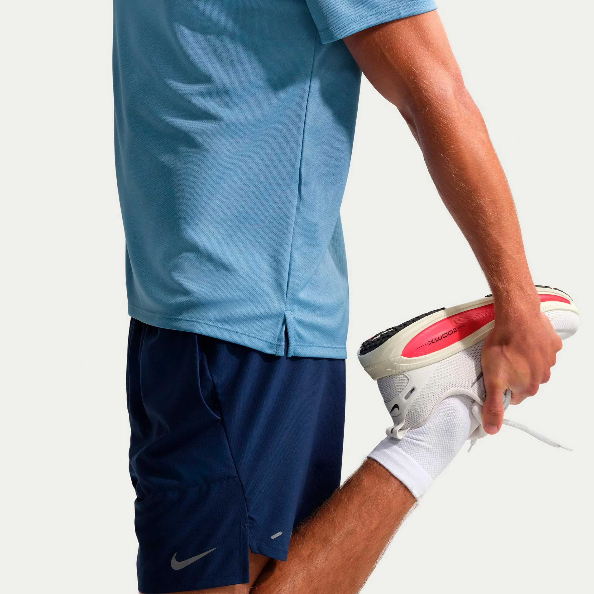 STRIDE 7IN Short de running Hommes - bleu foncé, argent - Image 4