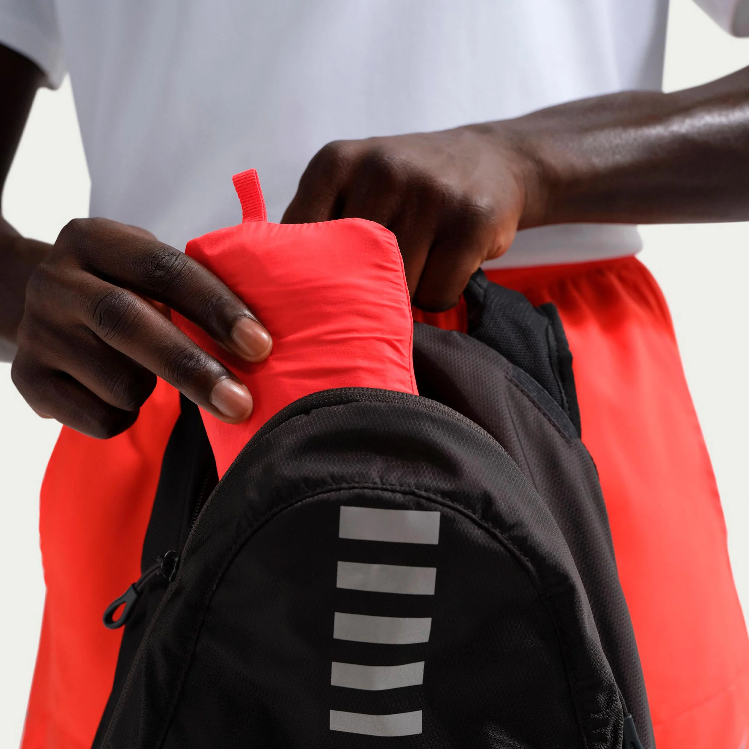 Stride Veste running Hommes - rouge, rouge clair - Image 7