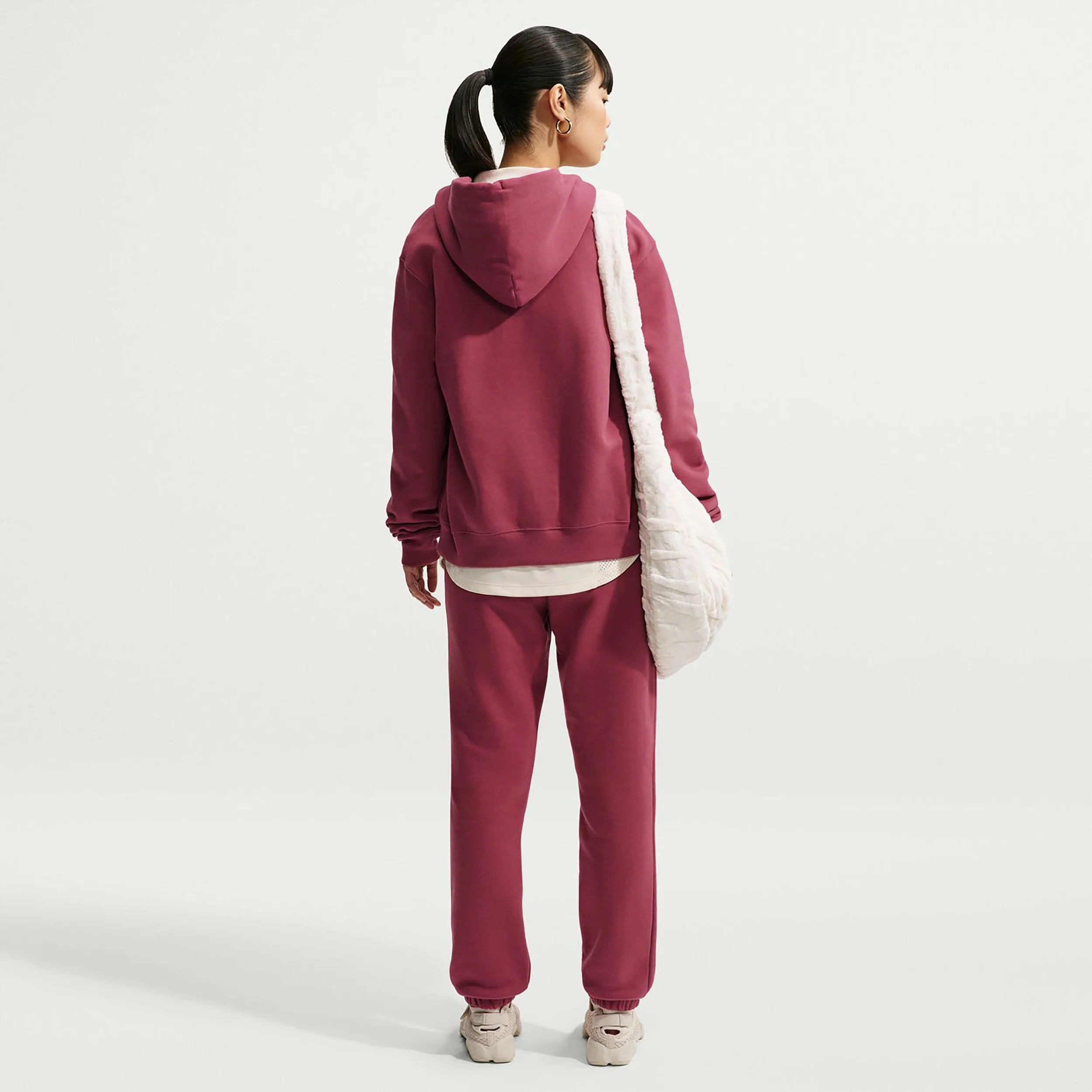 Studio Fleece Gilet en coton Femmes - mauve - Image 2