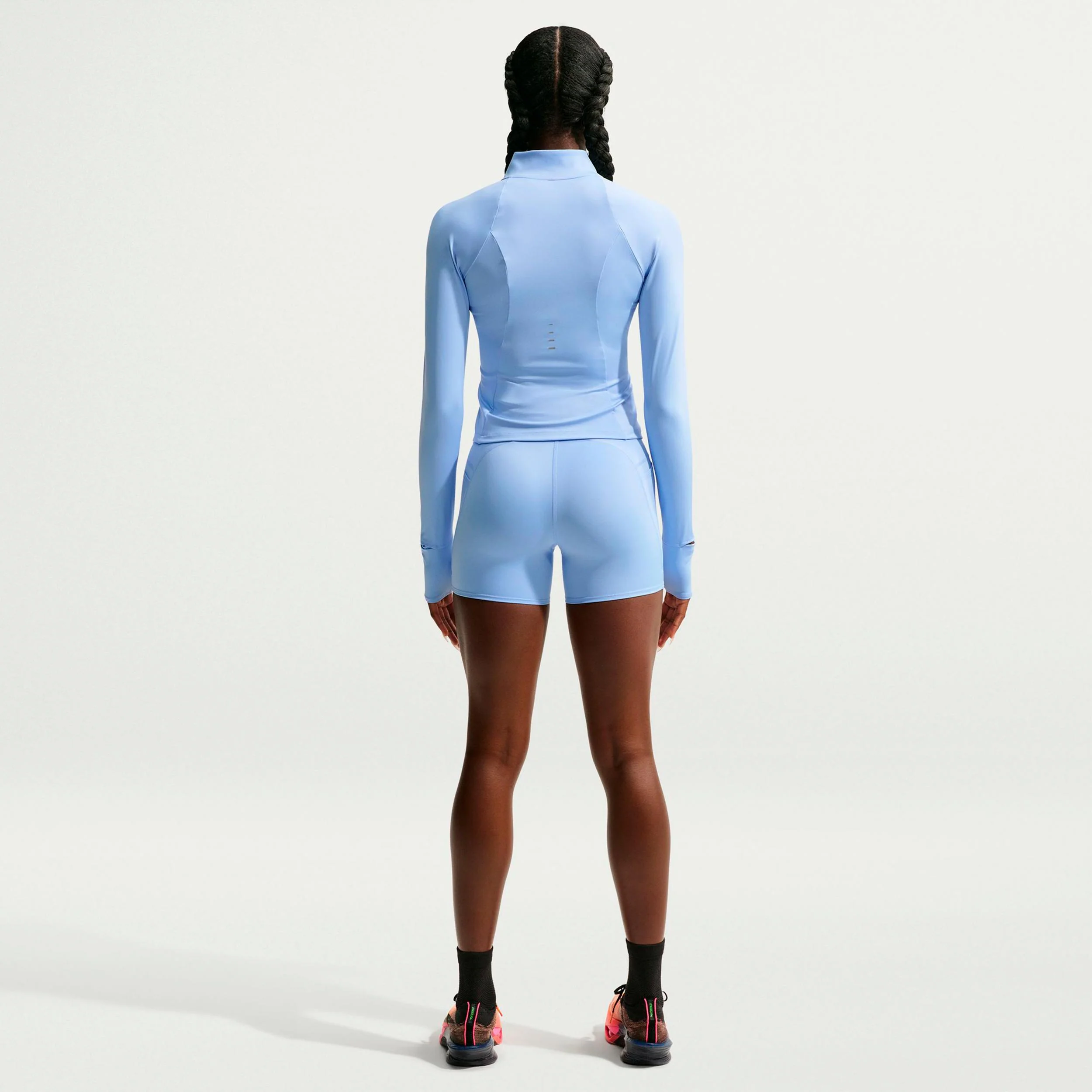 Swift Collant de course Femmes - bleu, argent - Image 3