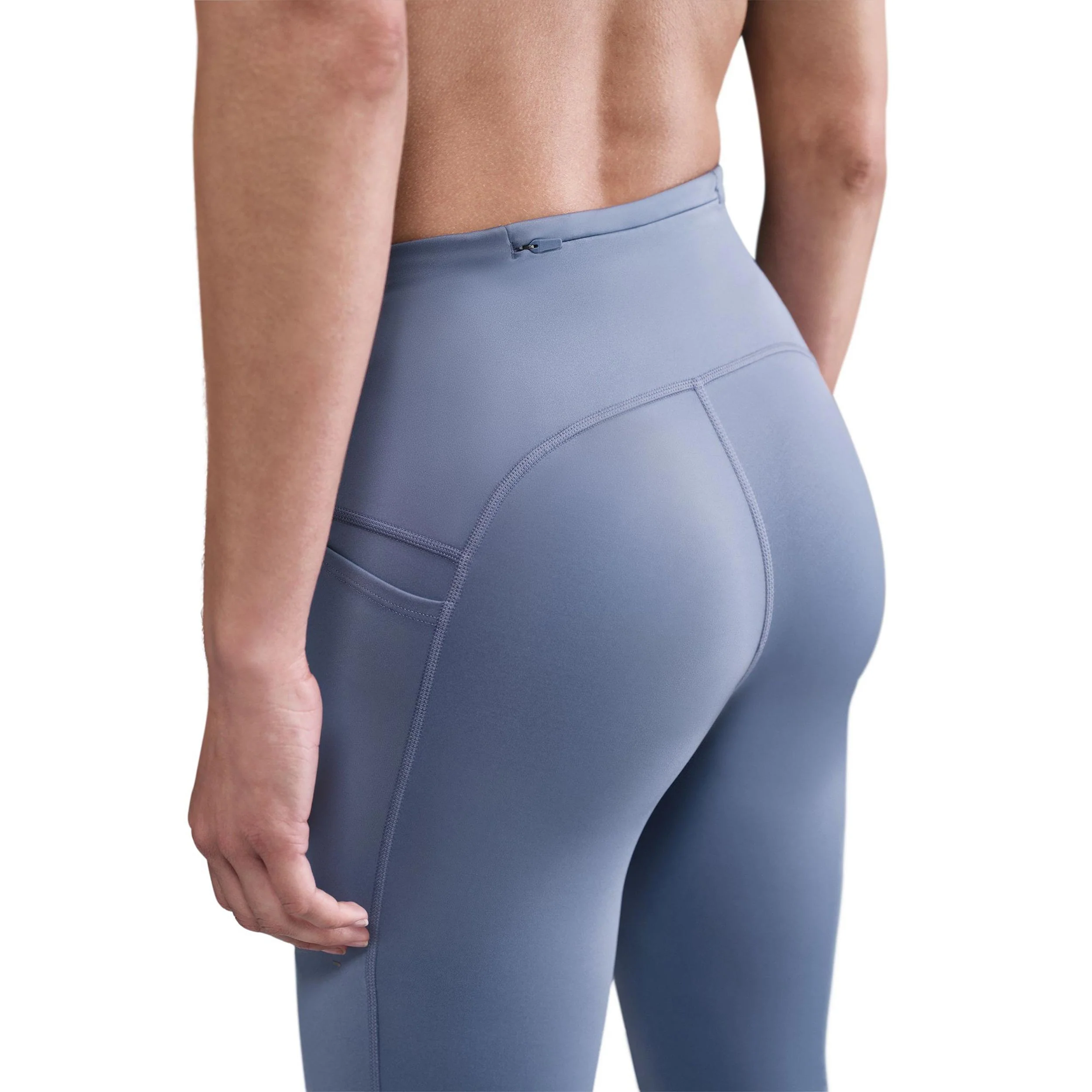 Swift Collant de course Femmes - bleu gris, argent - Image 4
