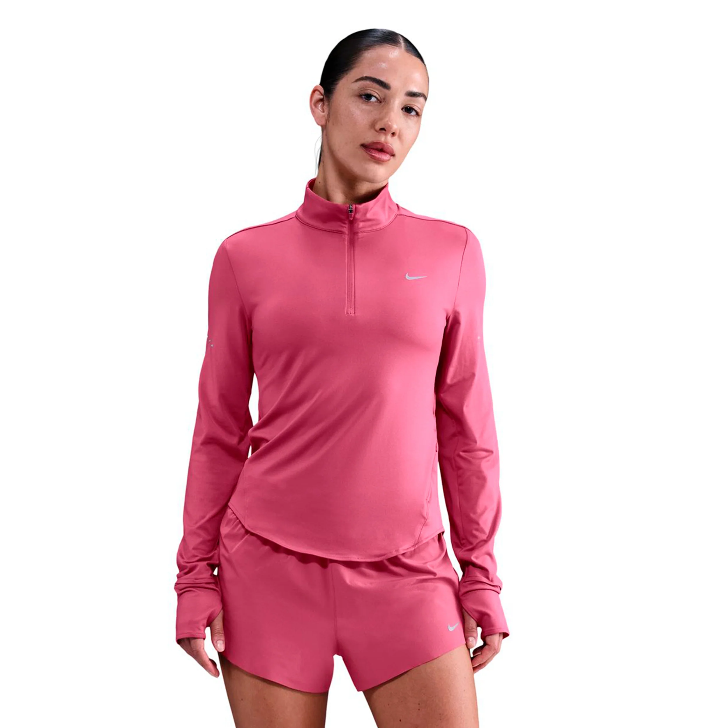 Swift Maillot de course Femmes - baie, argent