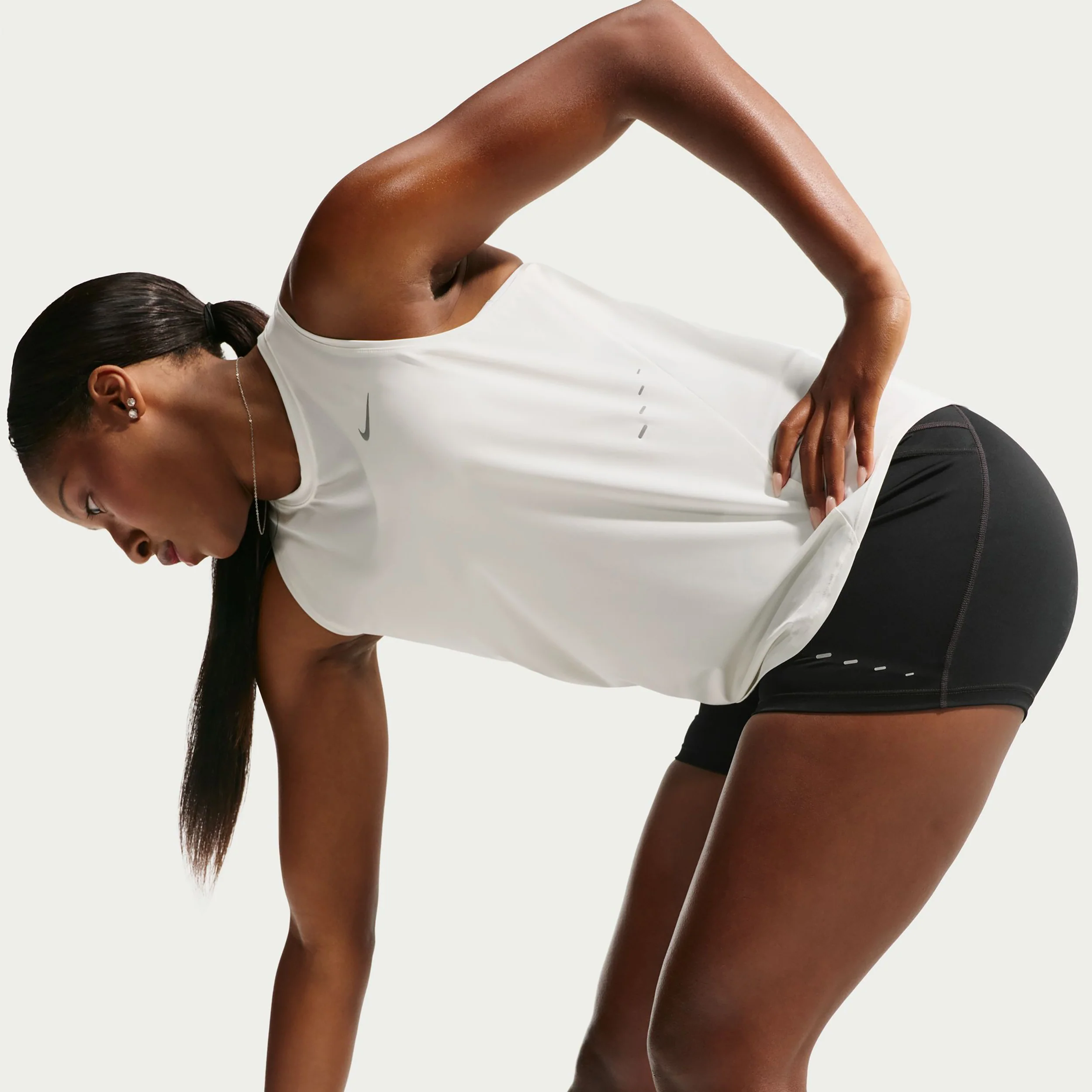 Swift Maillot de course Femmes - blanc, argent - Image 5