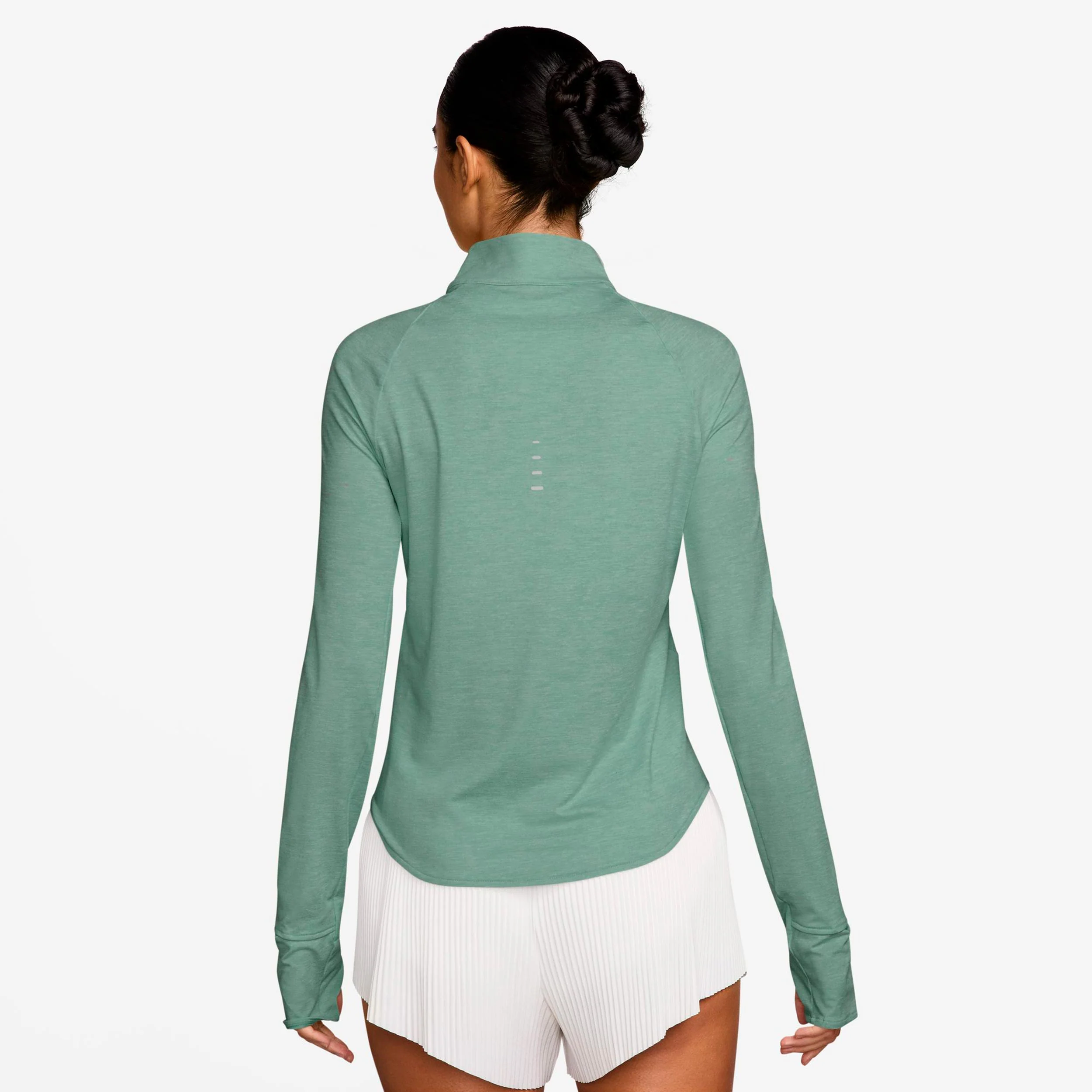 Swift Maillot de course Femmes - vert clair, argent - Image 2