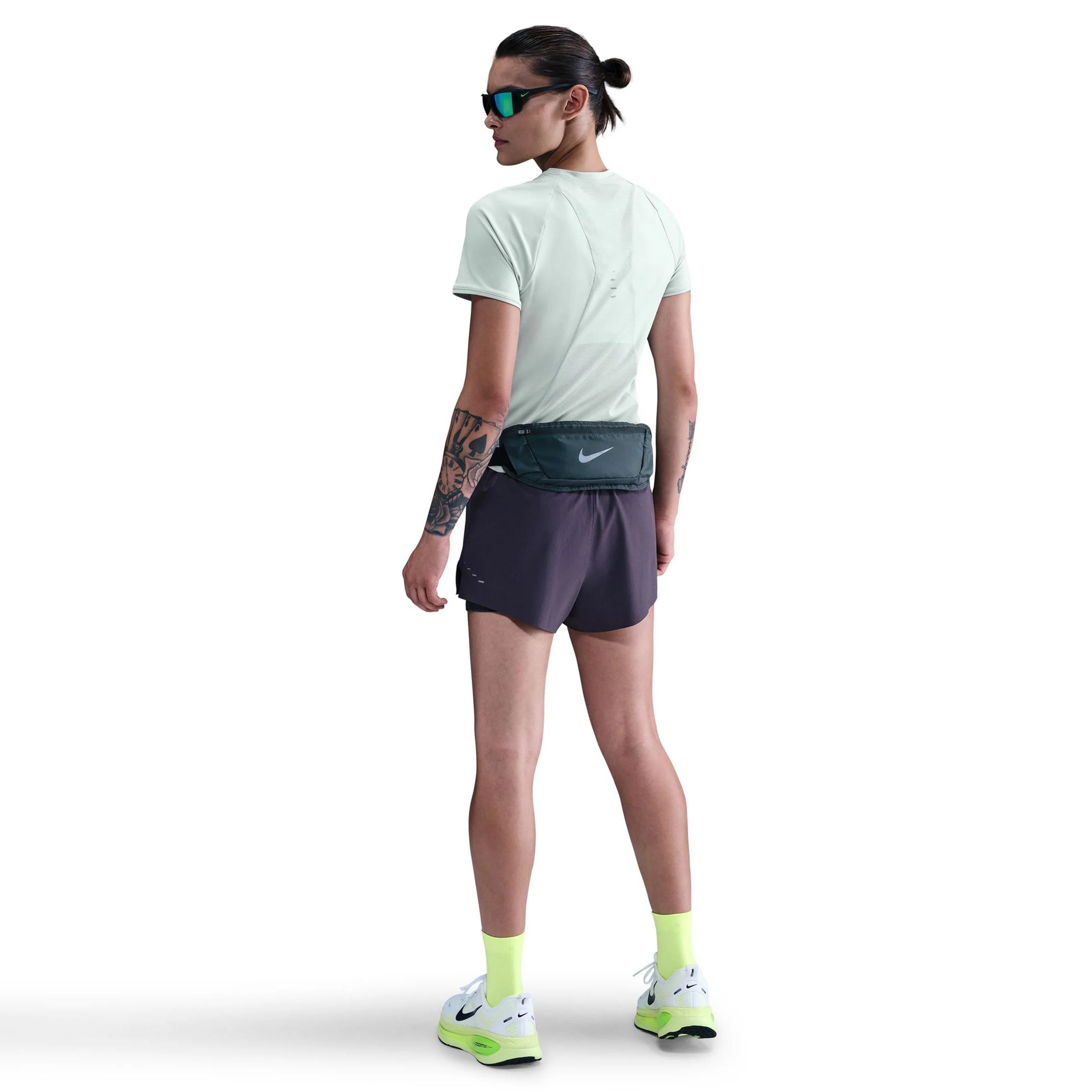 Swift Maillot de course Femmes - vert olive, argent - Image 3