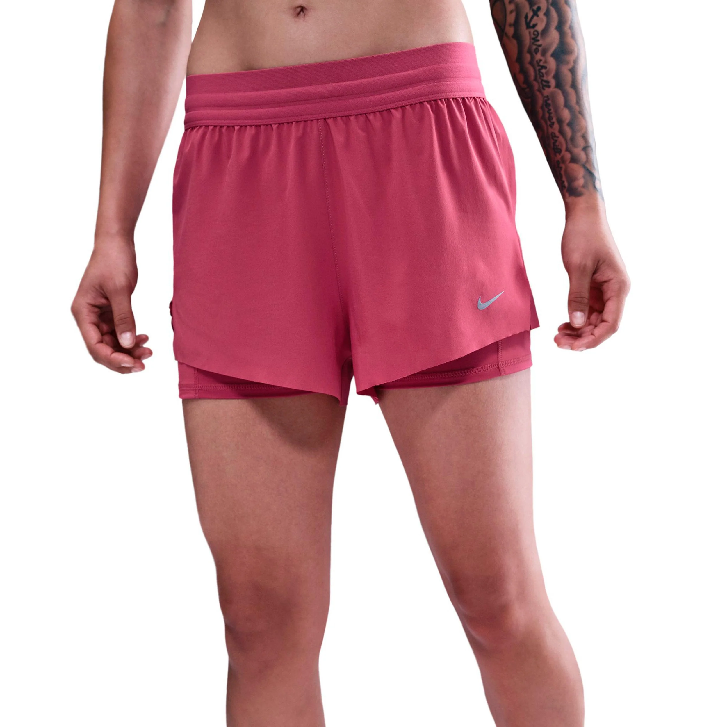 Swift Short de running Femmes - baie, argent