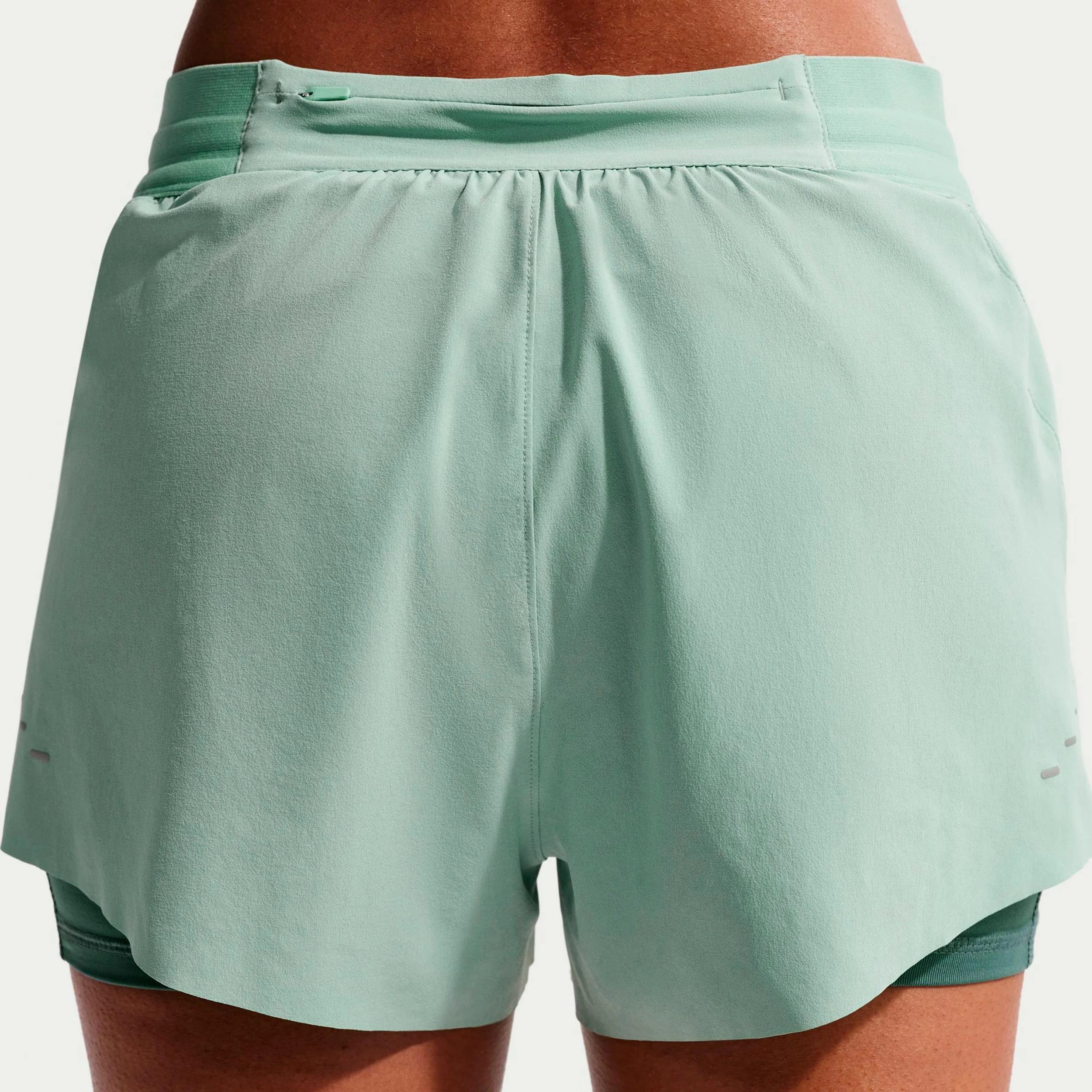 Swift Short de running Femmes - vert clair, argent - Image 4