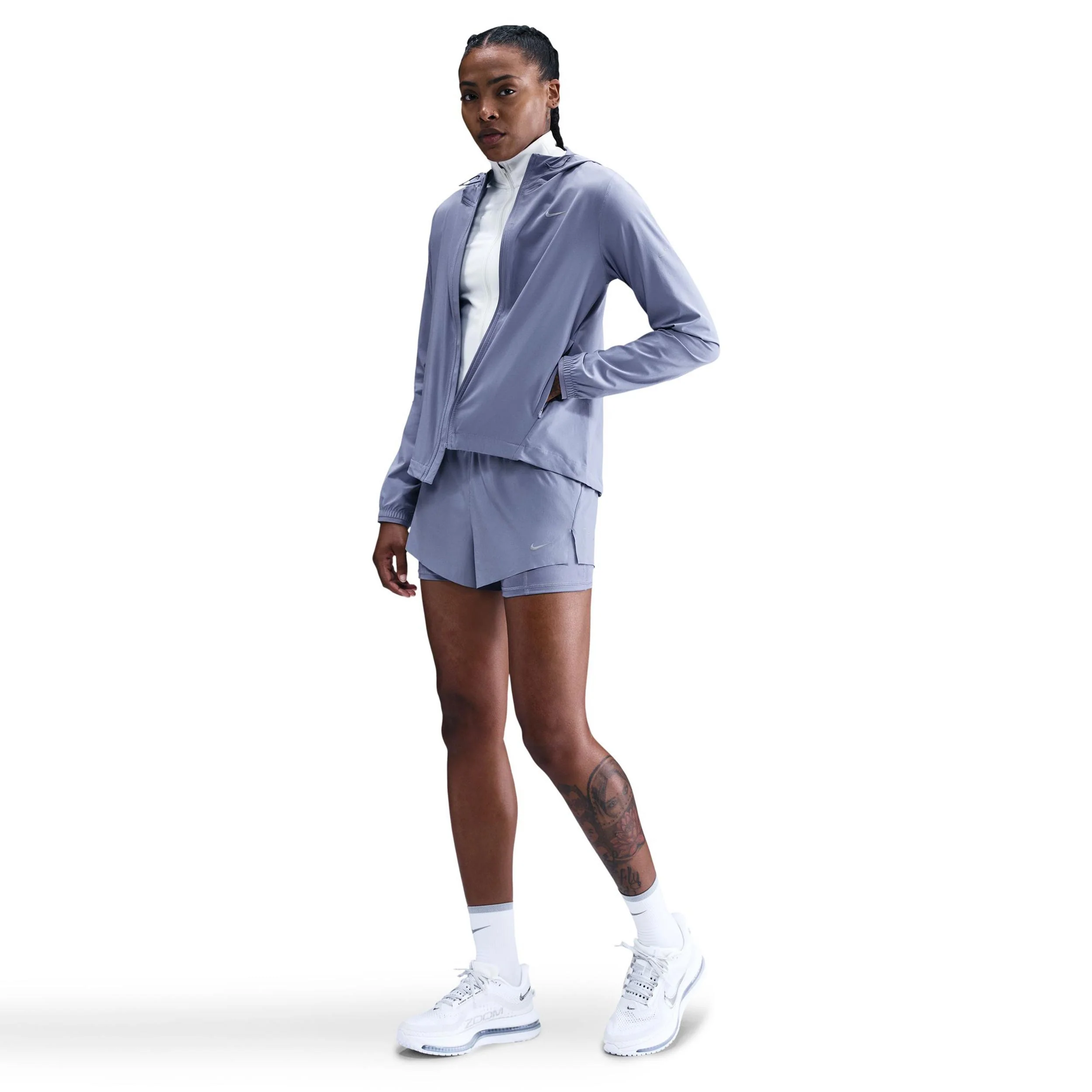 Swift Veste running Femmes - bleu gris, argent - Image 2