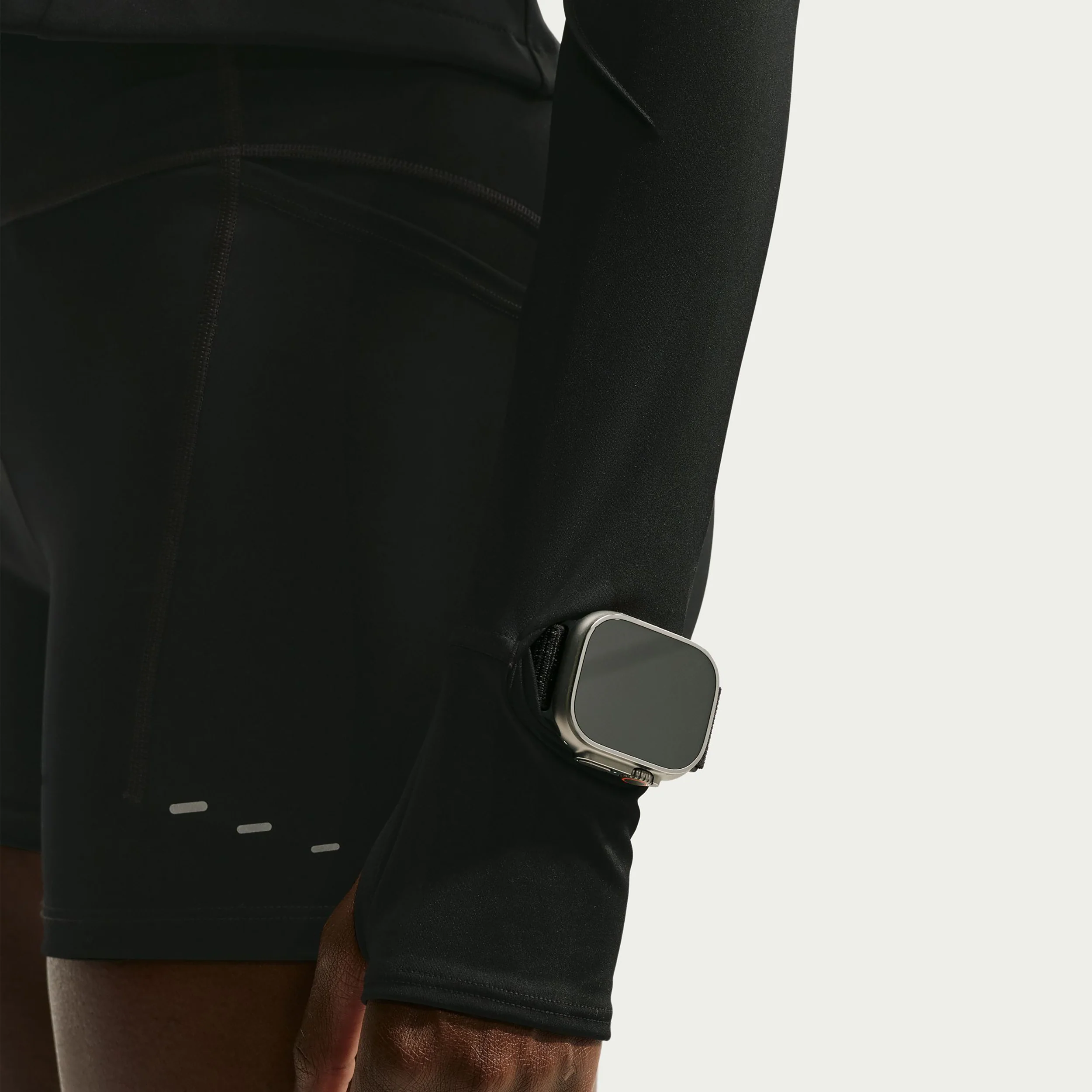 Swift Veste running Femmes - noir, argent - Image 6