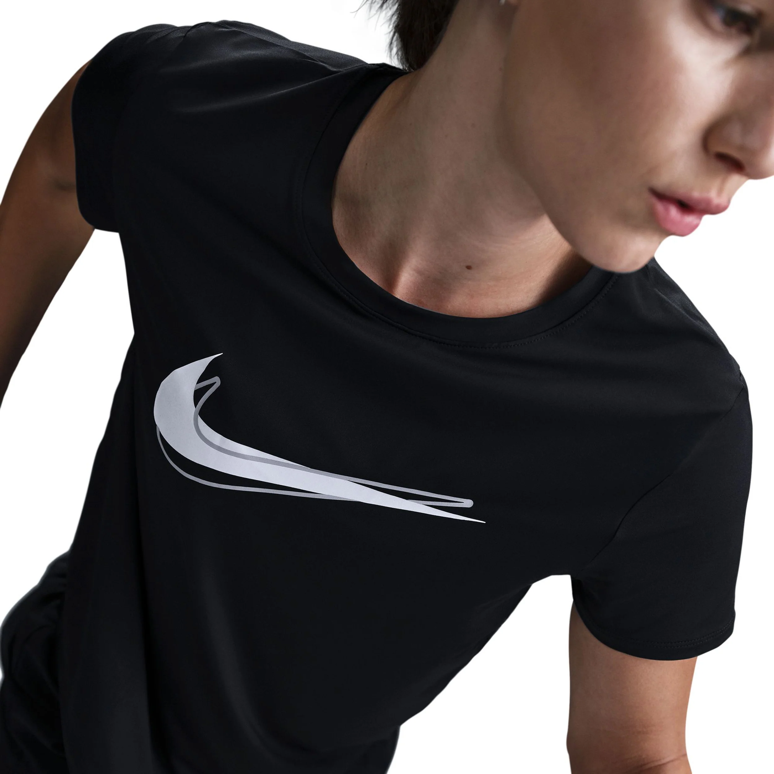 Swoosh Maillot De Course Femmes-Noir - Image 8