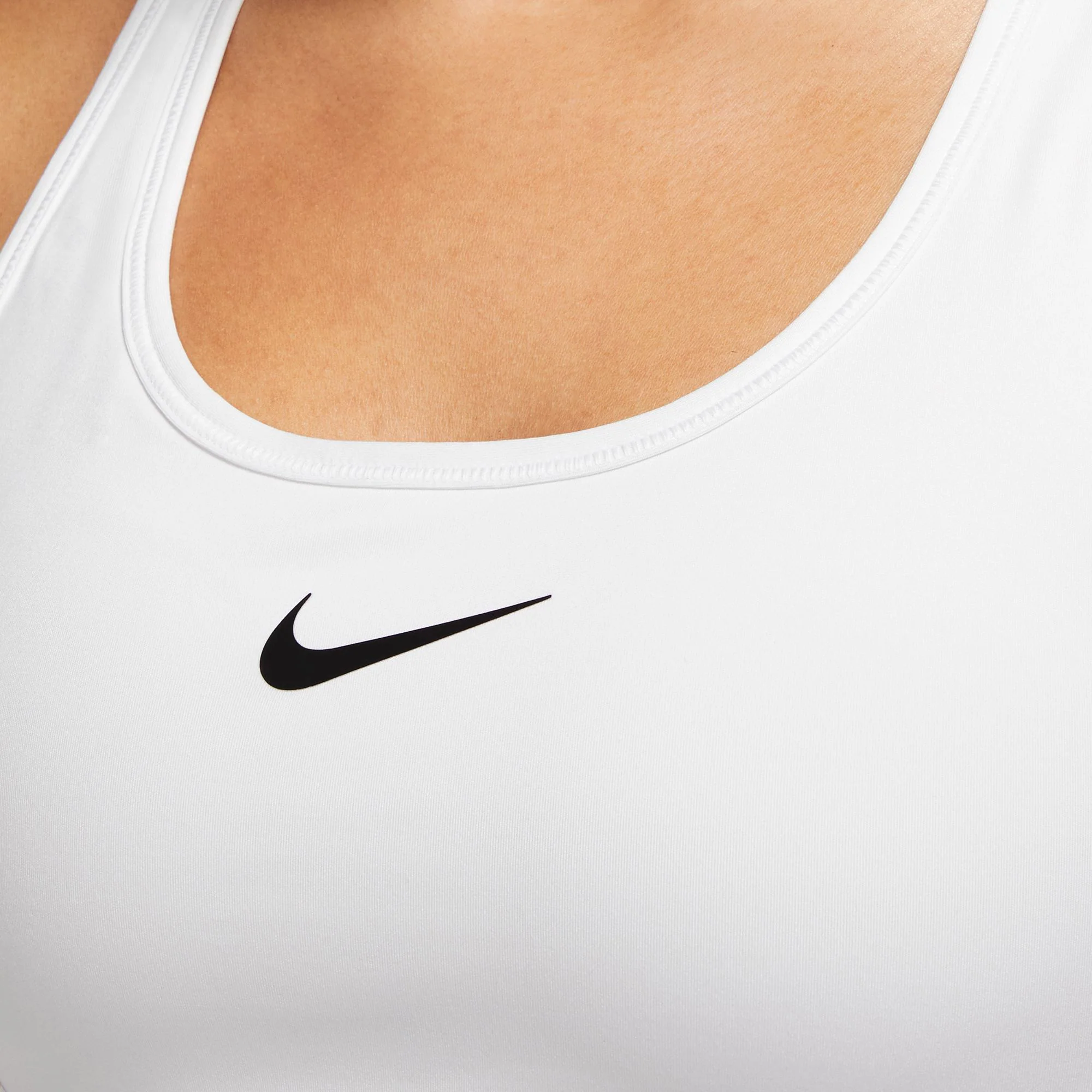 Swoosh Medium Soutien-gorge Sport Femmes-Blanc - Image 6