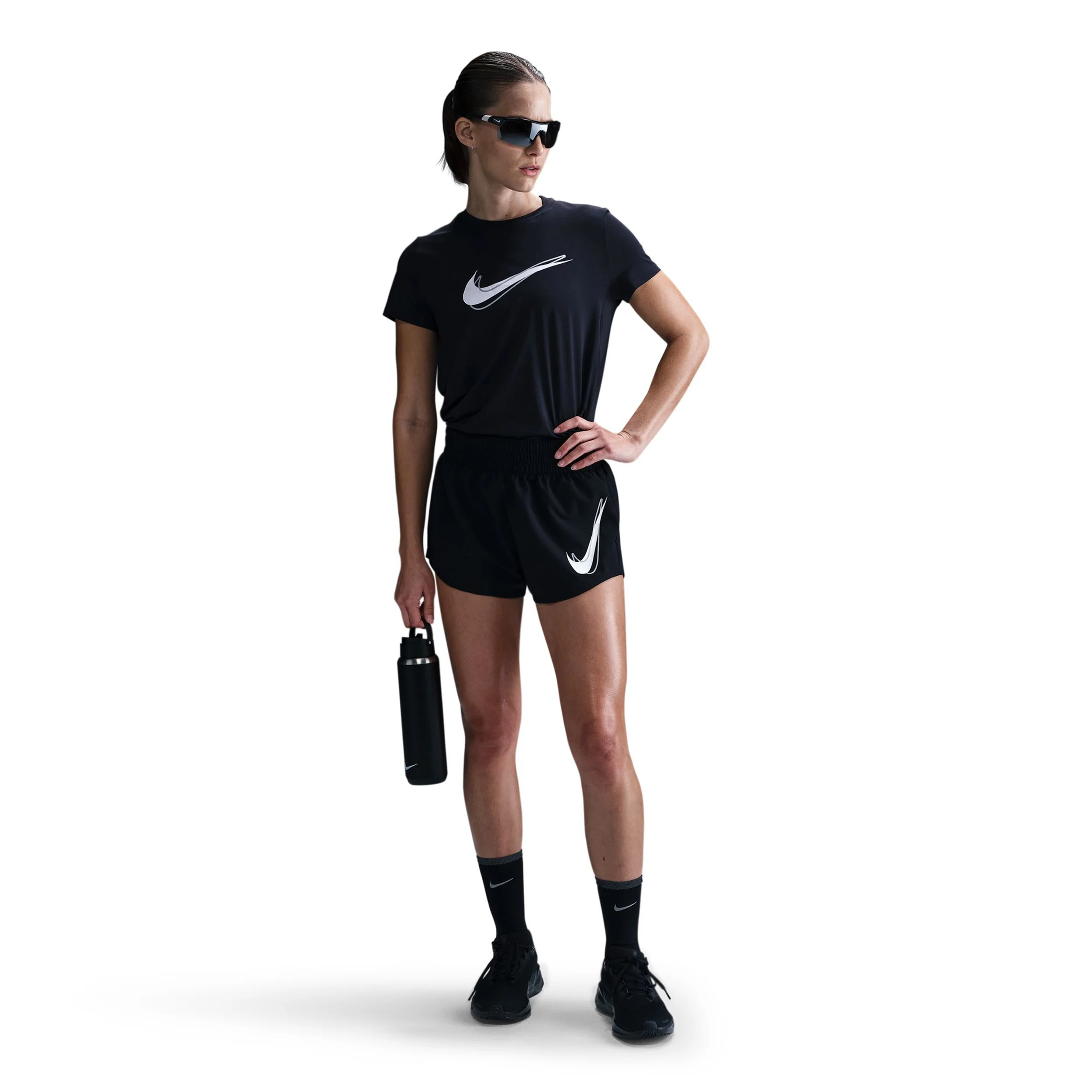 Swoosh Short De Running Femmes-Noir - Image 5