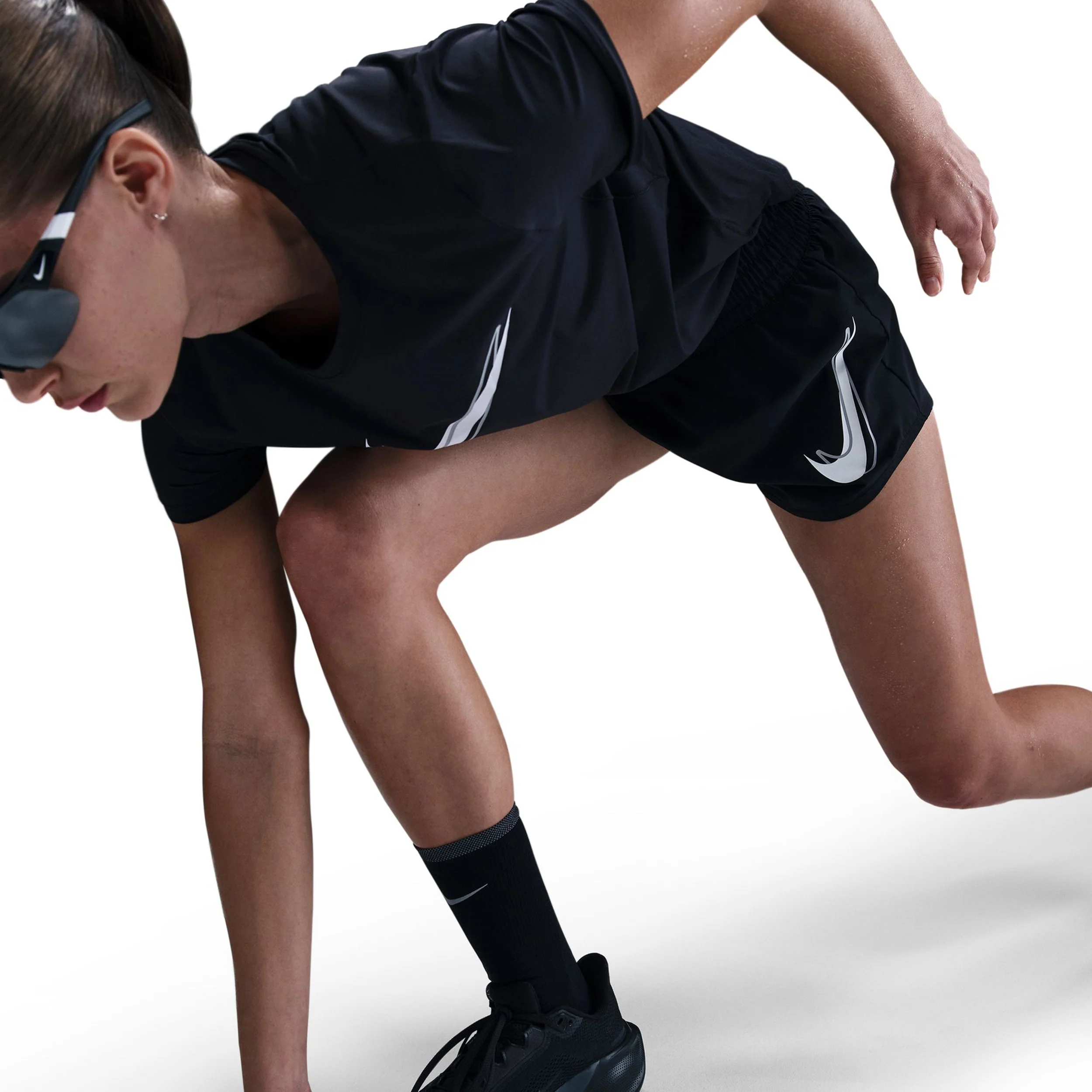 Swoosh Short De Running Femmes-Noir - Image 8