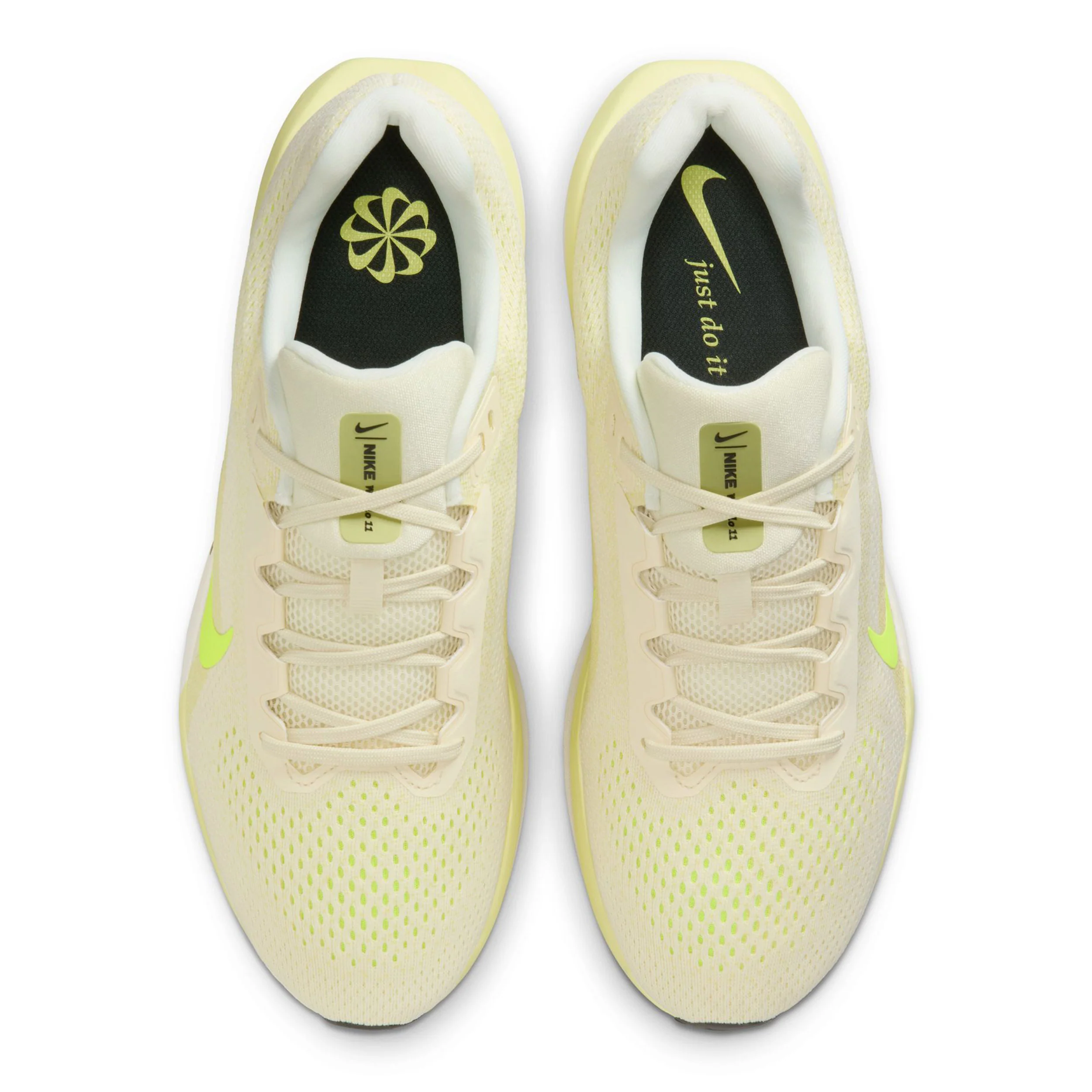 Winflo 11 Chaussure de running sans stabilisateurs Hommes-crème, jaunes fluo - Image 3