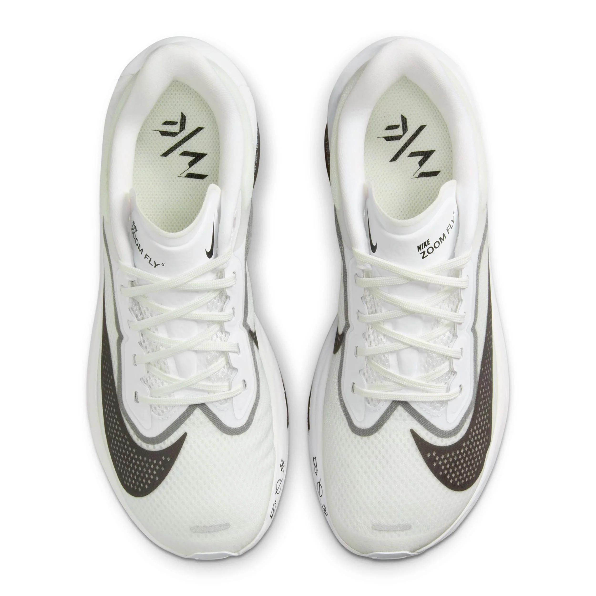 Zoom Fly 6 Chaussure de compétition Femmes - blanc, gris foncé - Image 3