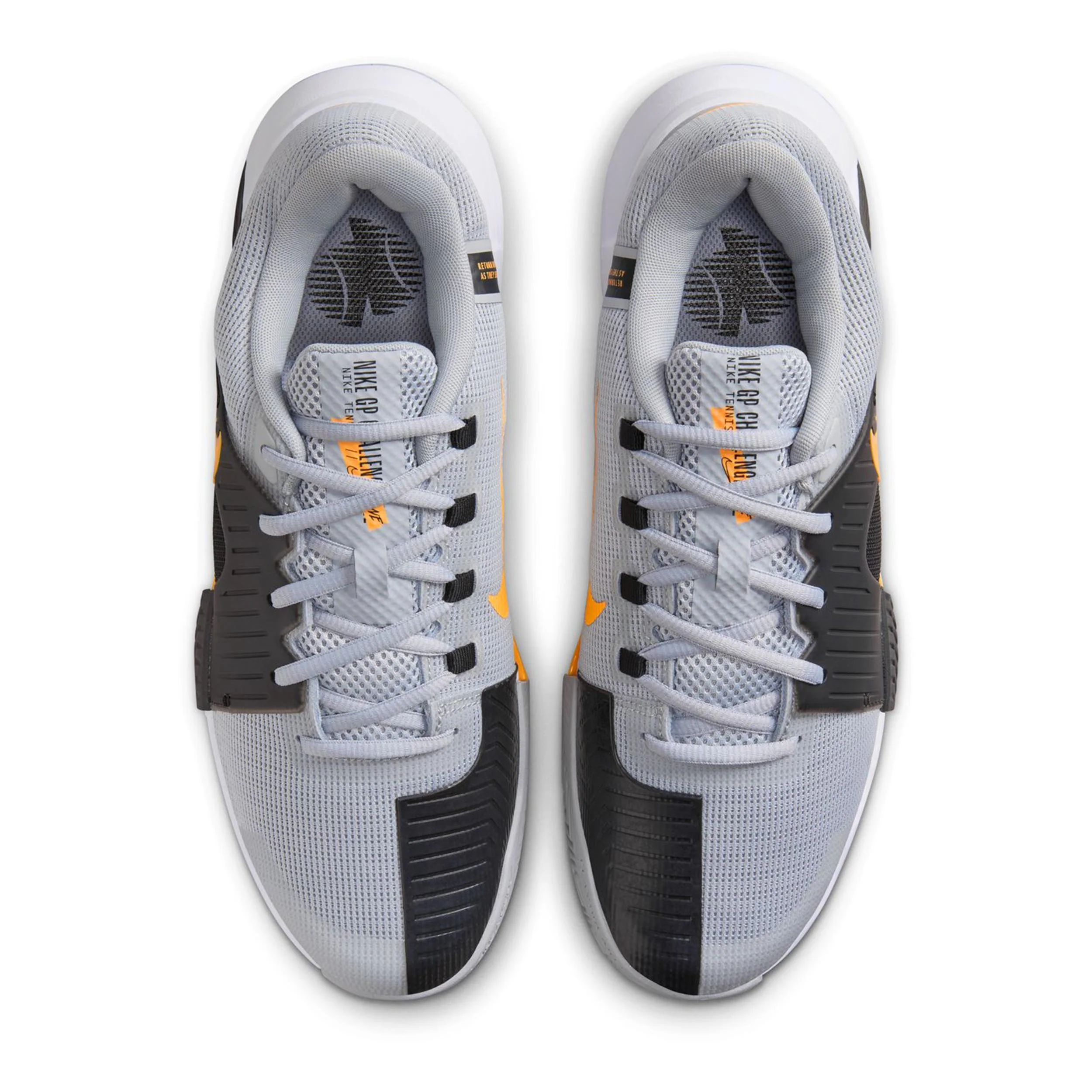 Zoom GP Challenge 1 Chaussure Terre Battue Hommes-Gris,Orange - Image 3