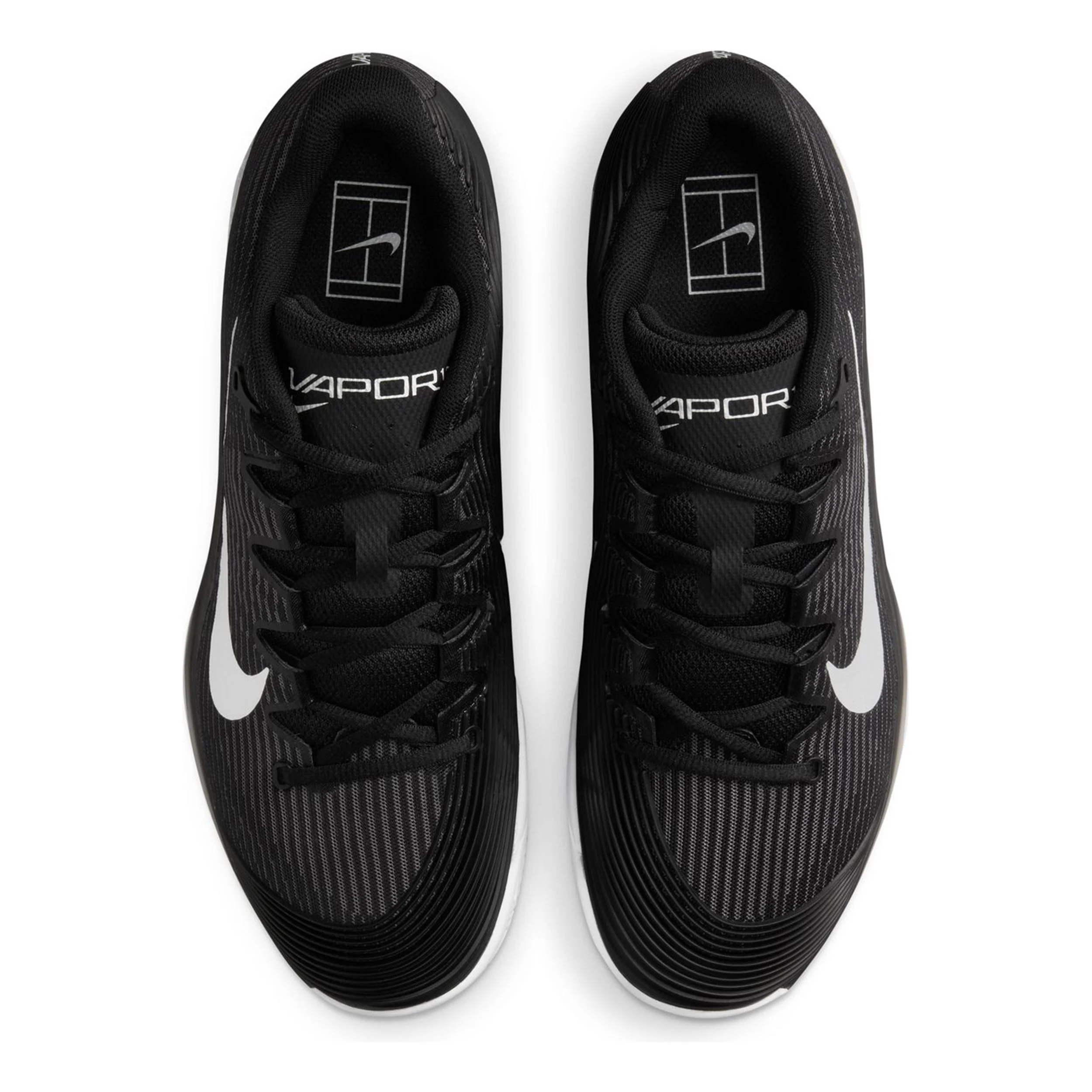 Zoom Vapor 12 Chaussure terre battue Hommes-noir - Image 3