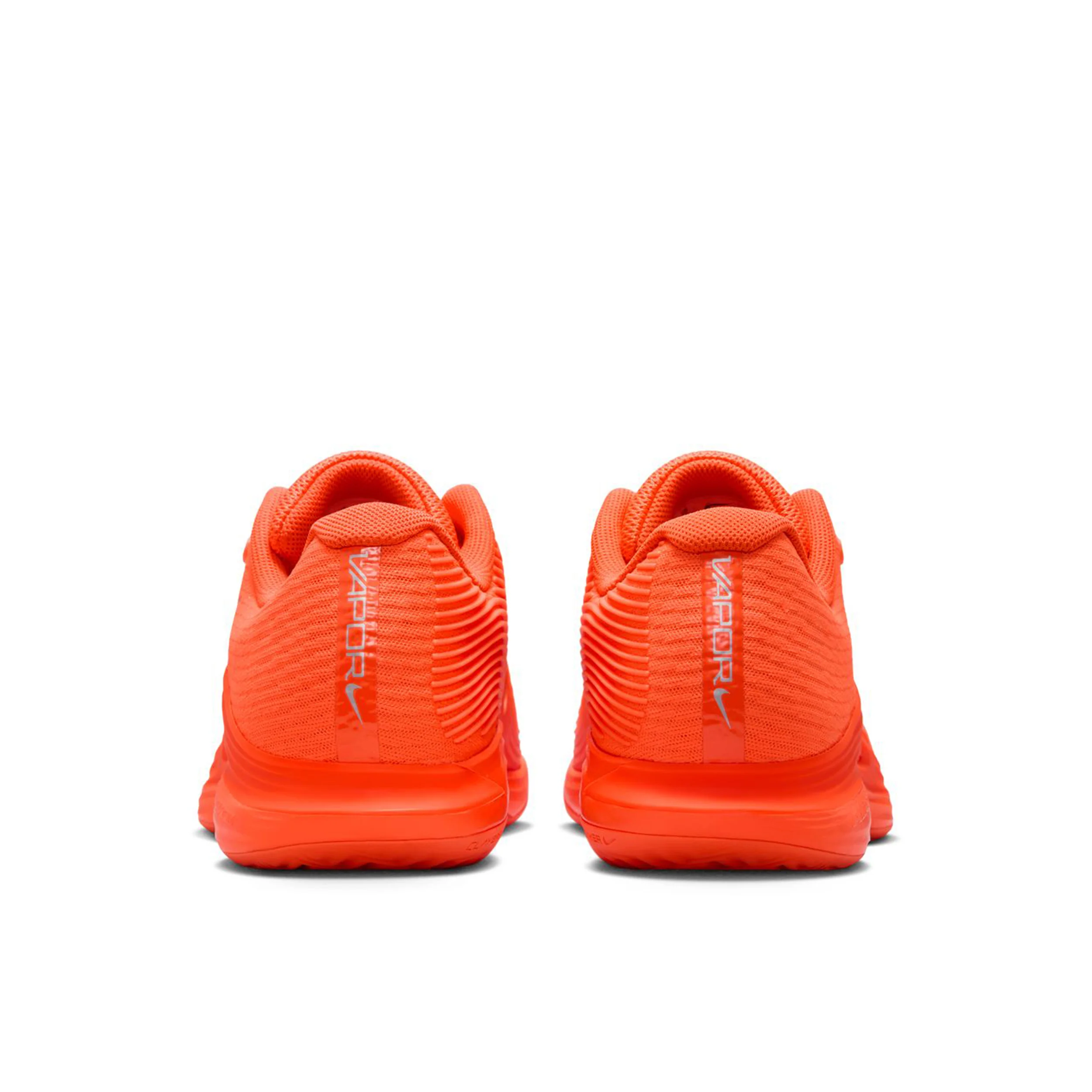 Zoom Vapor 12 Chaussure Terre Battue Hommes-Orange,Argent - Image 5
