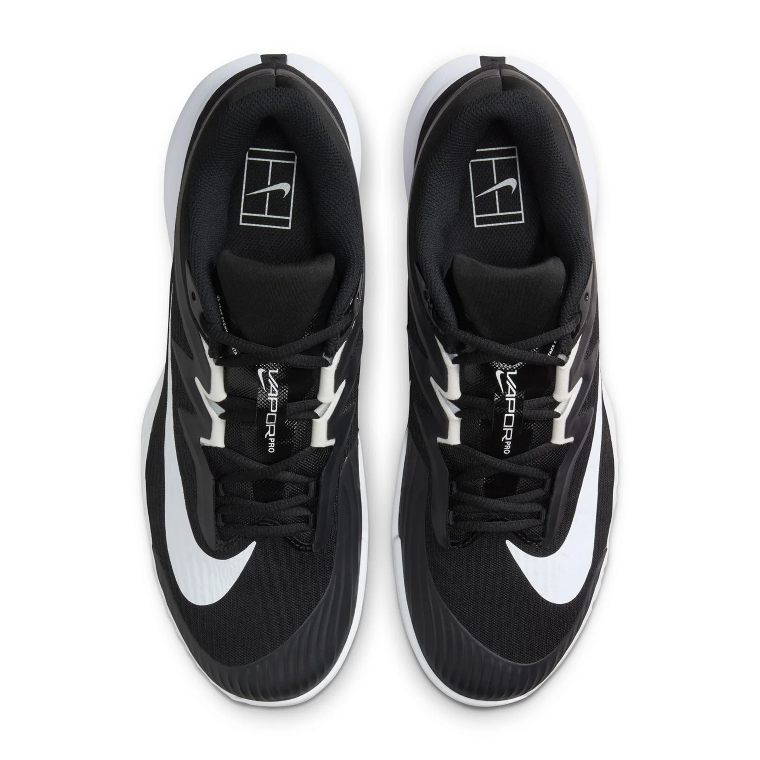 Zoom Vapor Pro 3 Chaussure terre battue Hommes-noir, blanc - Image 3