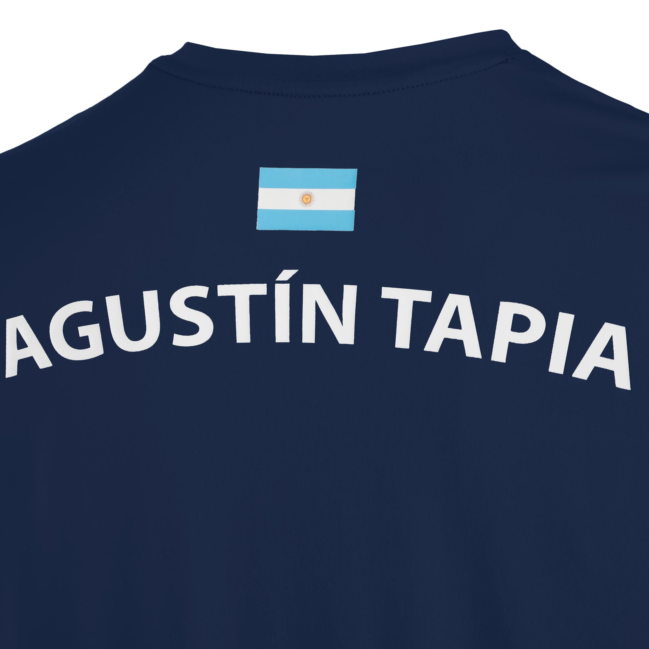 Agustin Tapia T-shirt Hommes - bleu foncé - Image 5