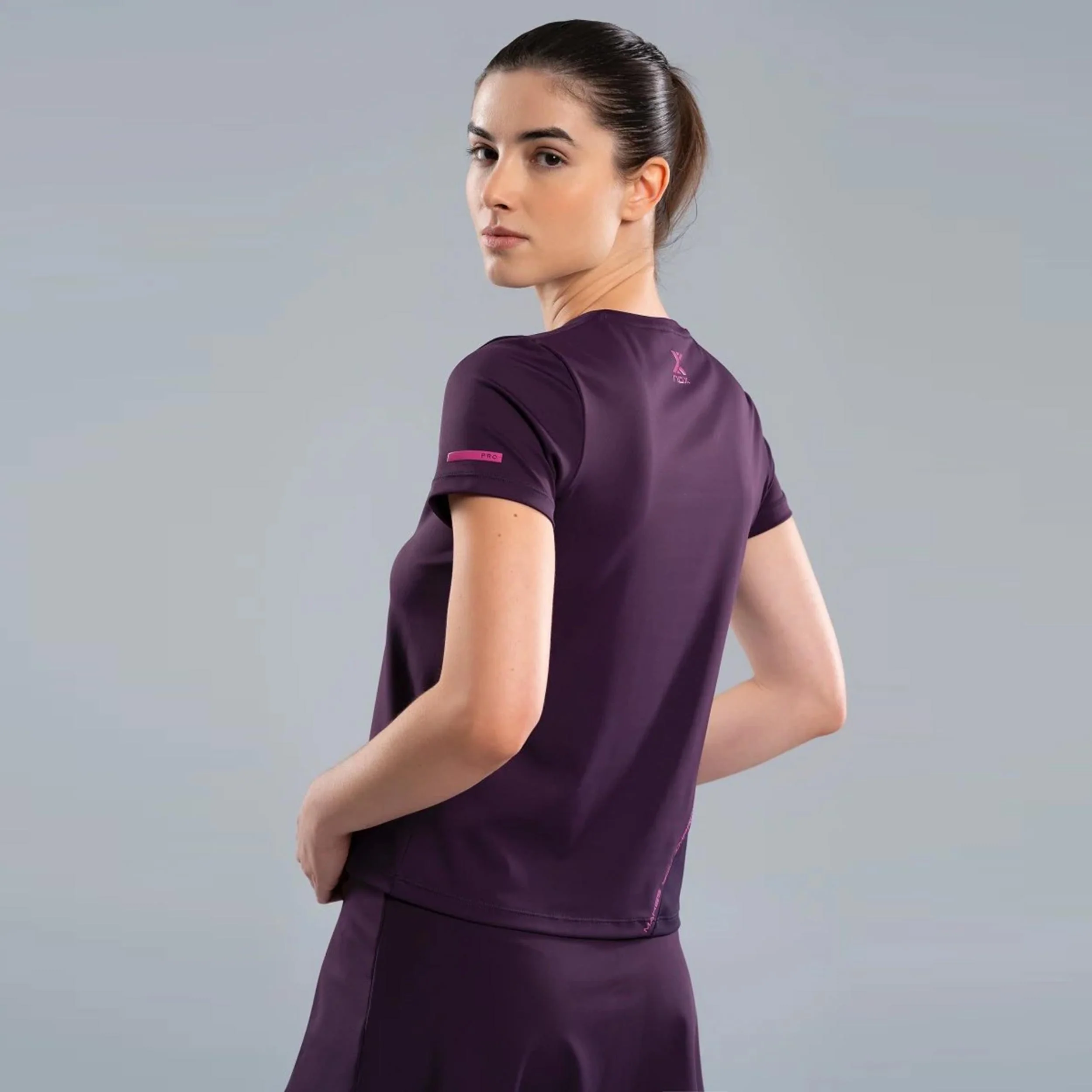 Pro T-shirt Femmes-violet - Image 3