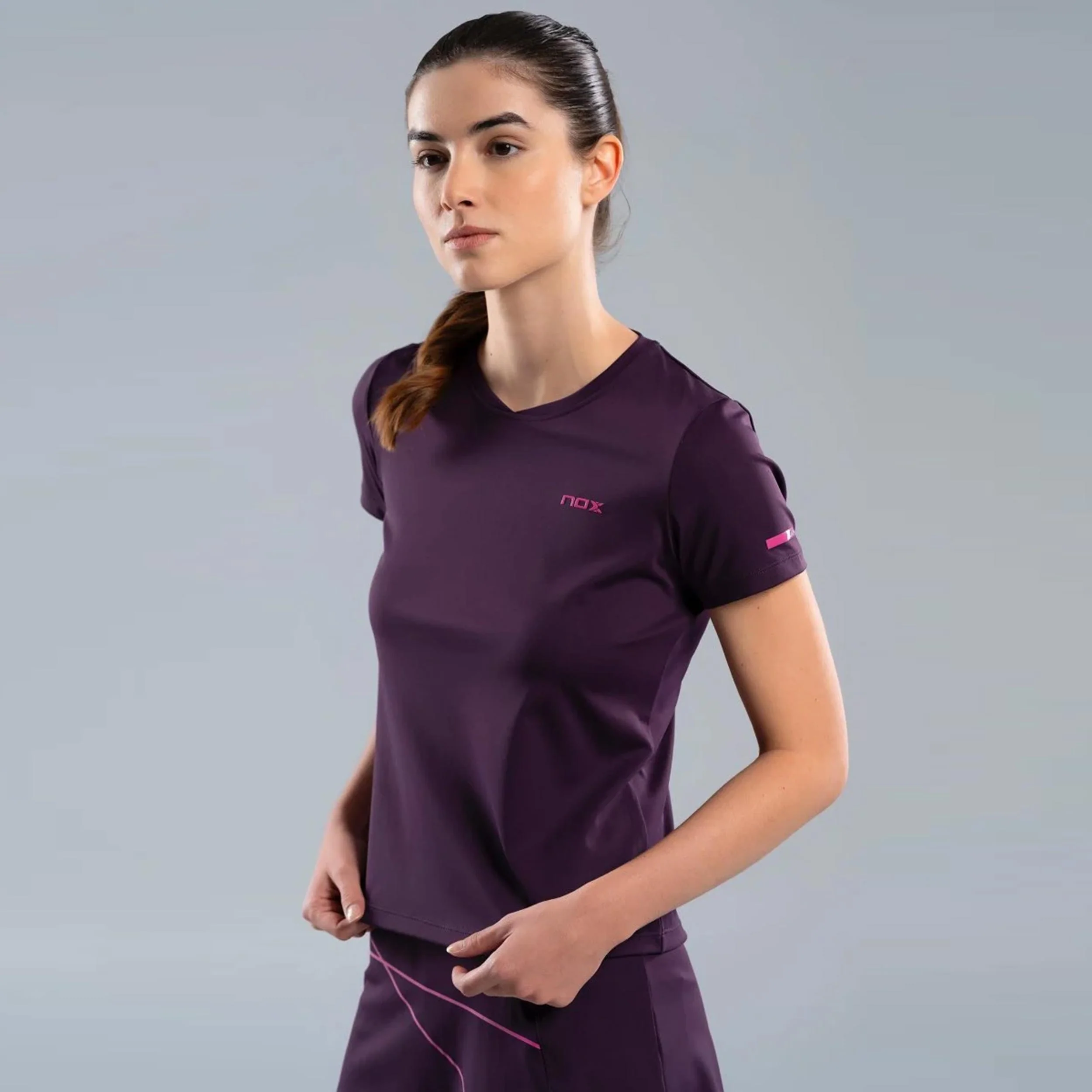 Pro T-shirt Femmes-violet - Image 4