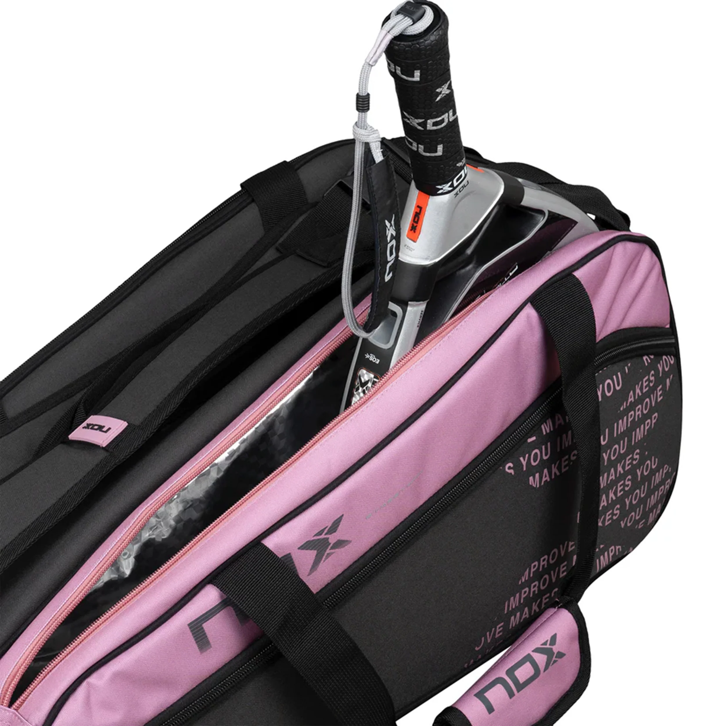 Sac De Padel-Gris,Pink - Image 6